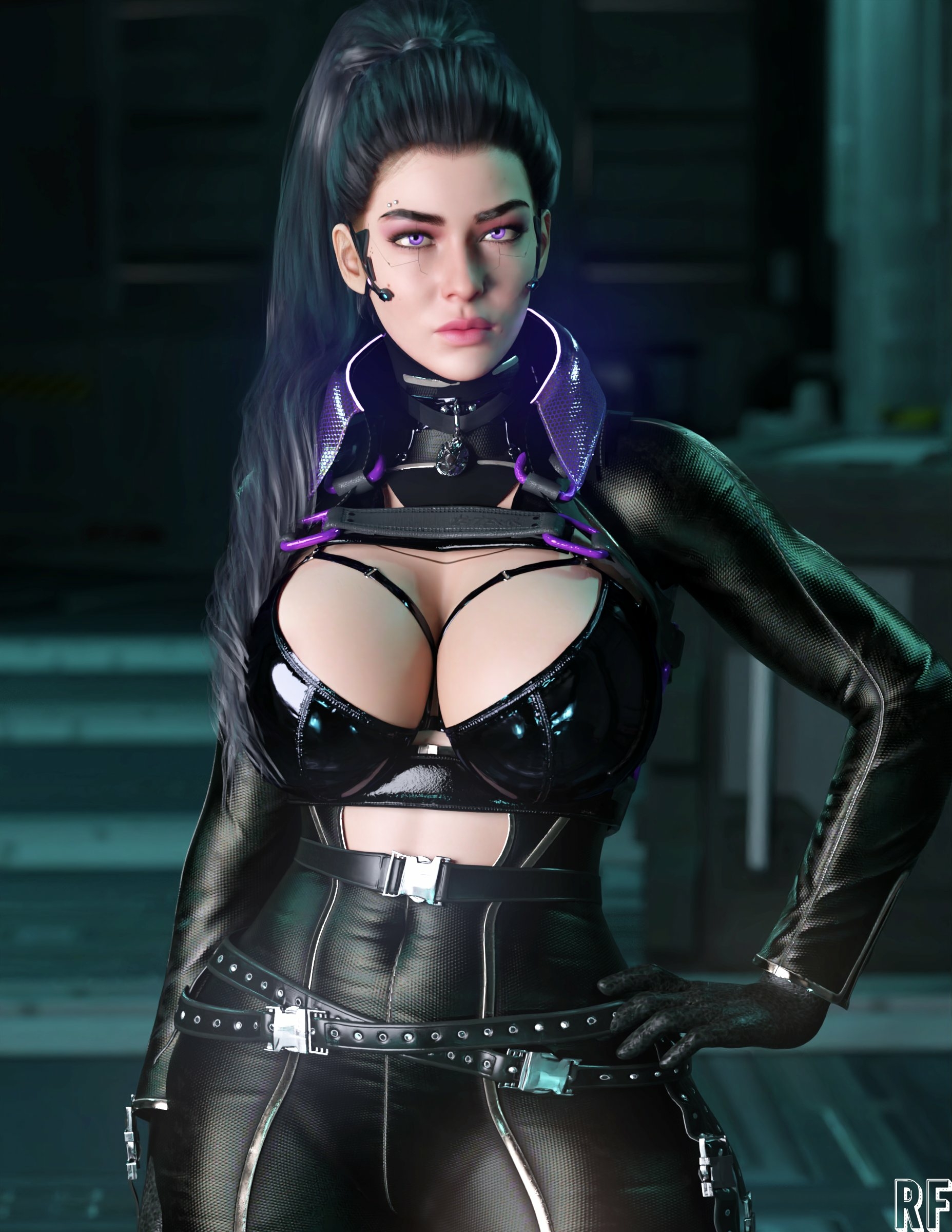 Yenn 2077 Yennefer di Vengerberg The Witcher Lingerie Naked Cake Boobs Horny Face Horny Sexy 3d Porn