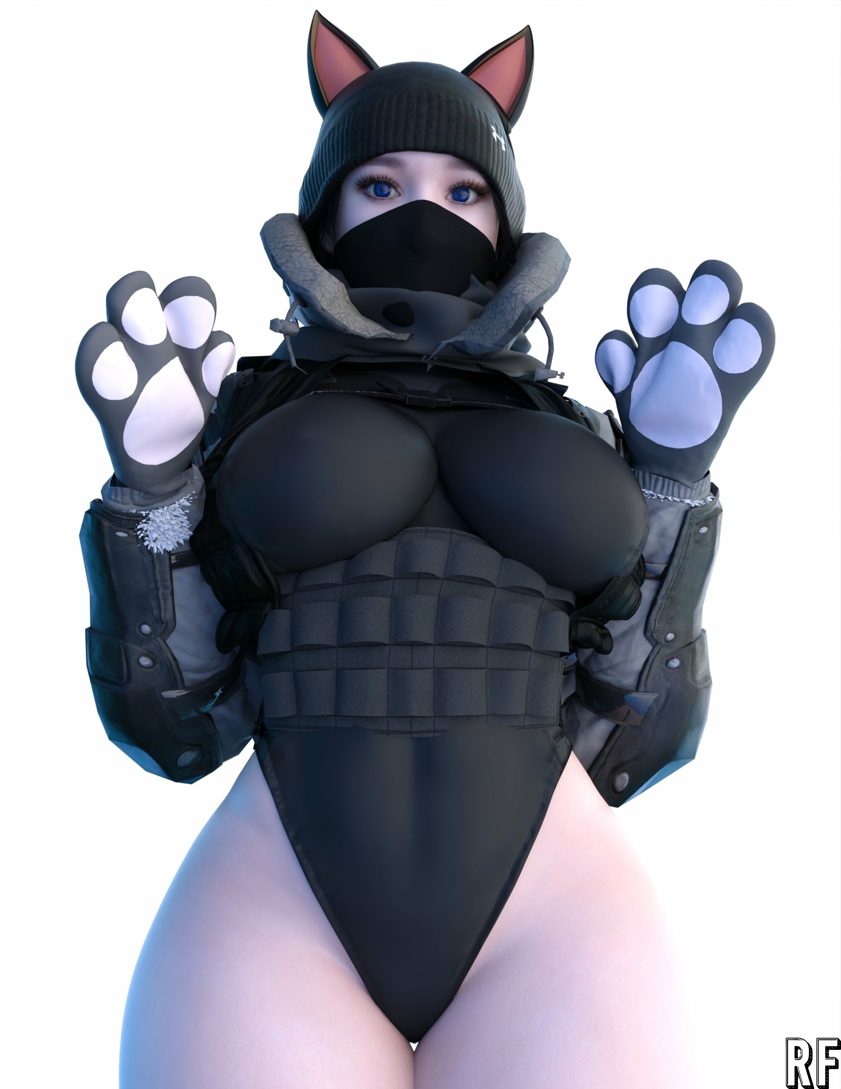 Frosty Kitty ❄️ Frost Rainbow Six Siege Lingerie Naked Cake Boobs Horny Face Horny Sexy 3d Porn