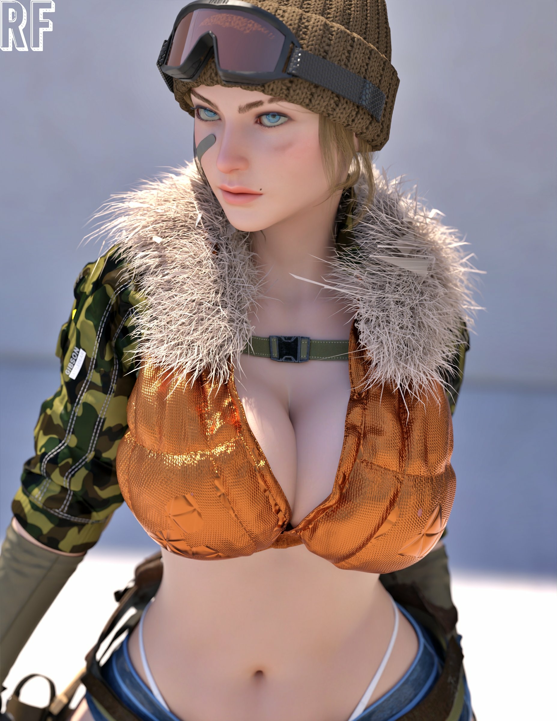 PB girl  Original Character Naked Cake Boobs Horny Face Horny Sexy 3d Porn