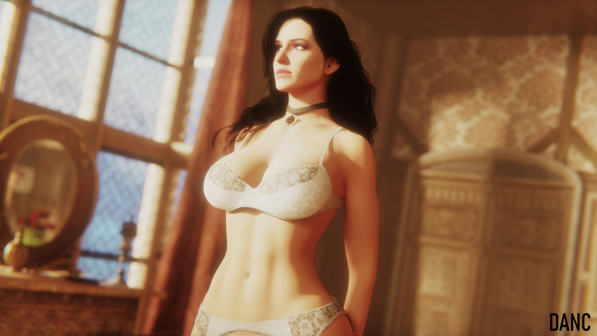YENNENER FANART The Witcher The Witcher 3 Yennefer di Vengerberg Yennefer (witcher) Blender3d