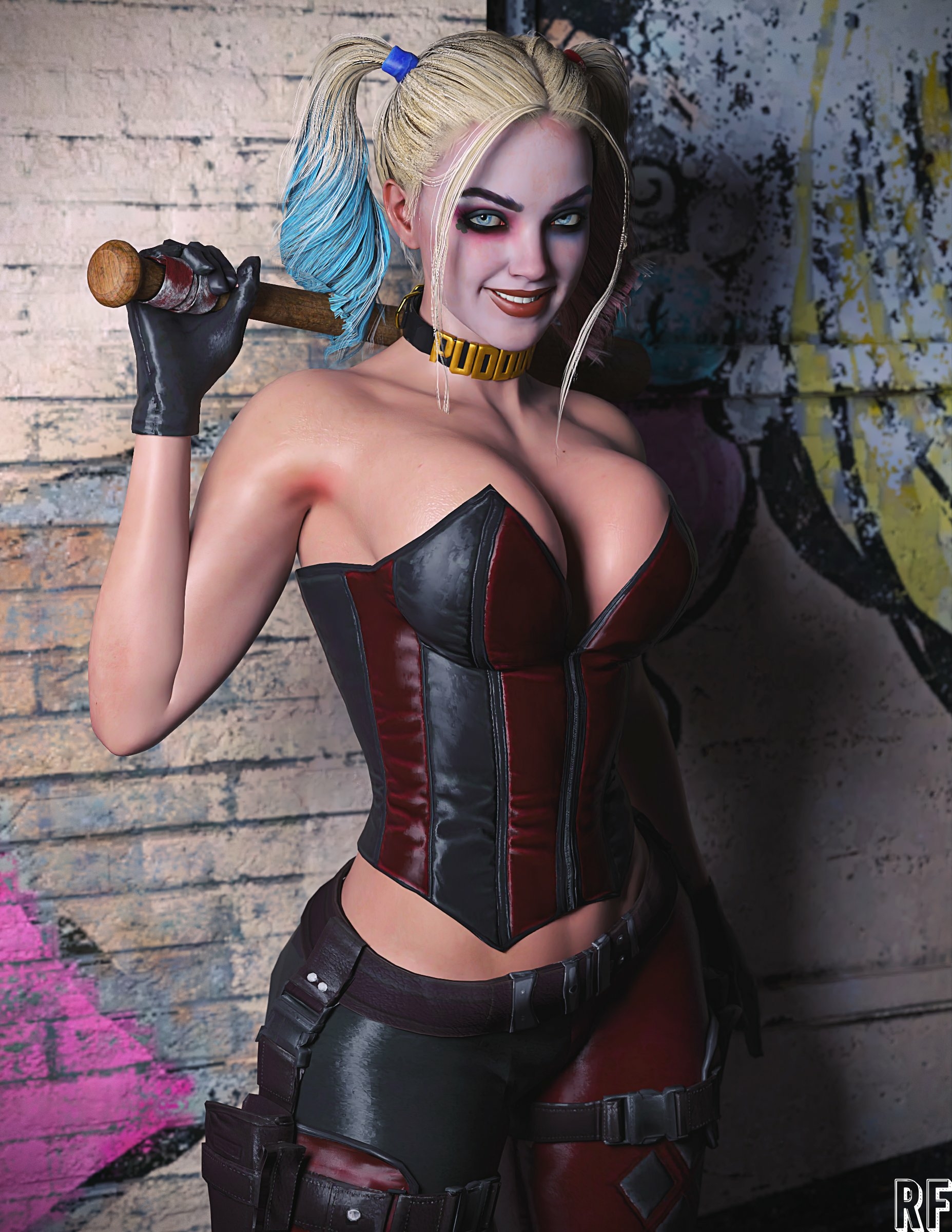 that nipples Harley Quinn Suicide Squad Nipples Pussy Lingerie Naked Tits Boobs Cake Horny Face Horny Sexy 3d Porn