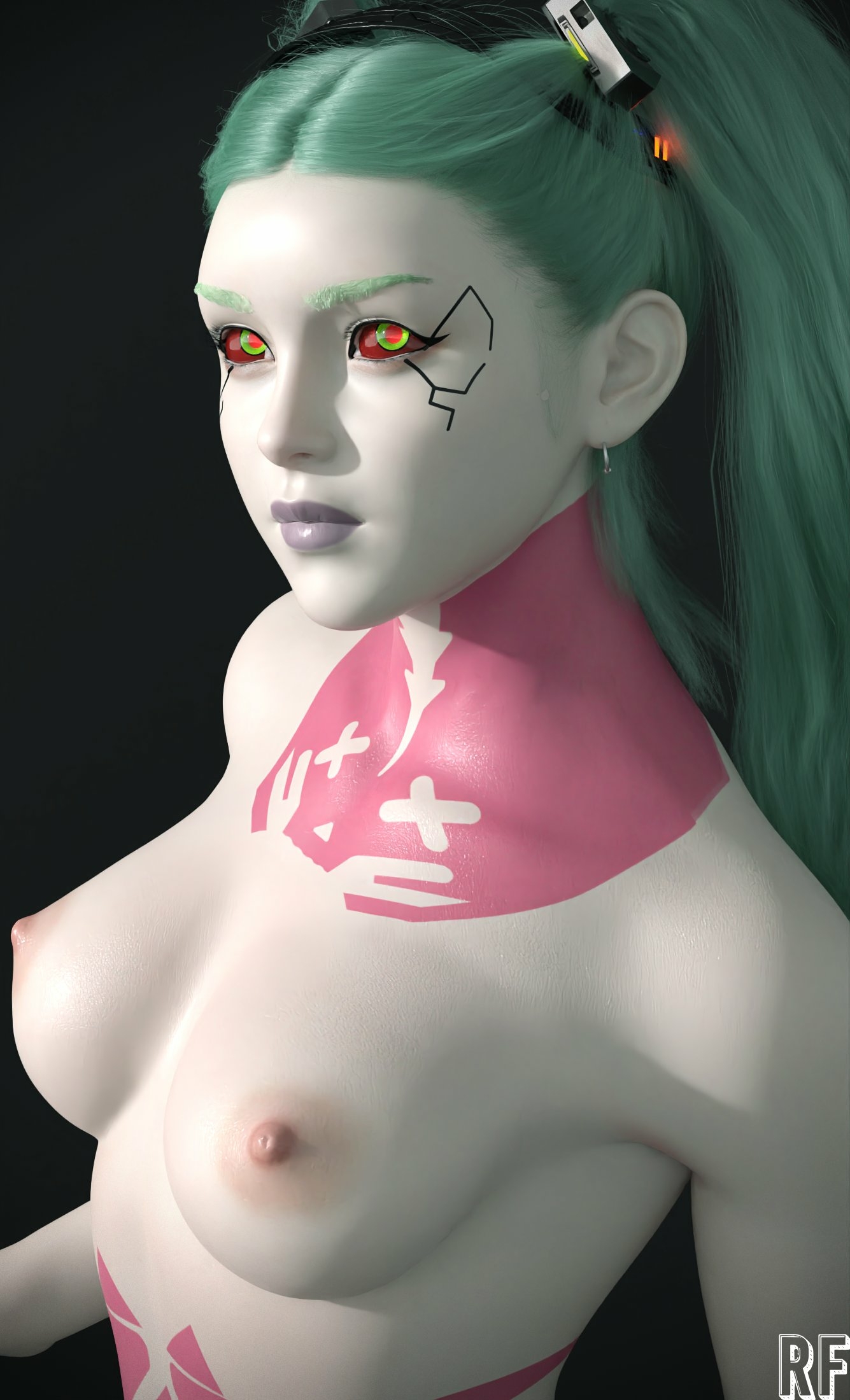 that eyes Lucy Ninjala Nipples Naked Tits Boobs Cake Horny Face Horny Sexy 3d Porn