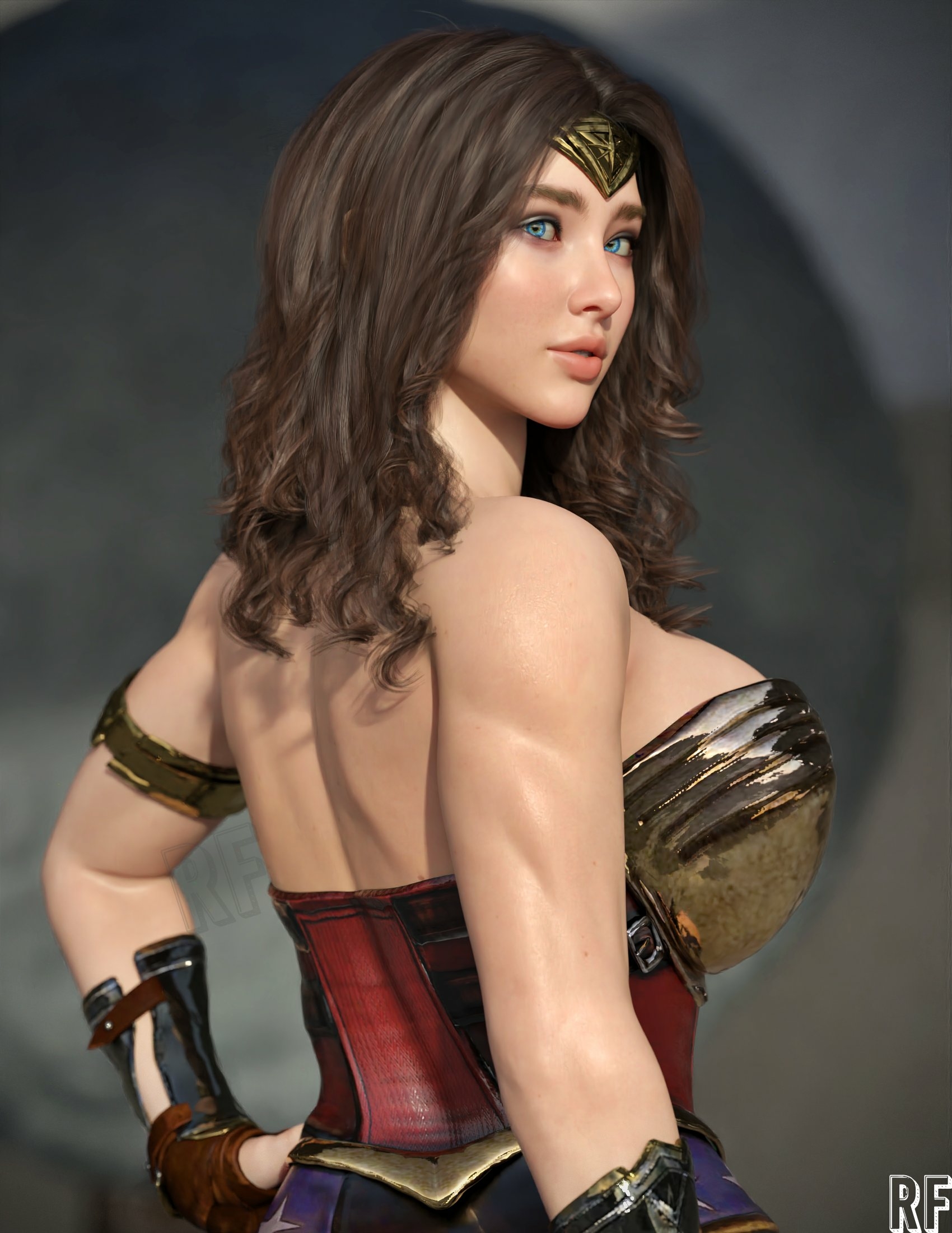 mommy wonder Wonder Woman Series Wonder Woman Lingerie Sexy Lingerie Naked Tits Boobs Cake Horny Face Horny Sexy 3d Porn