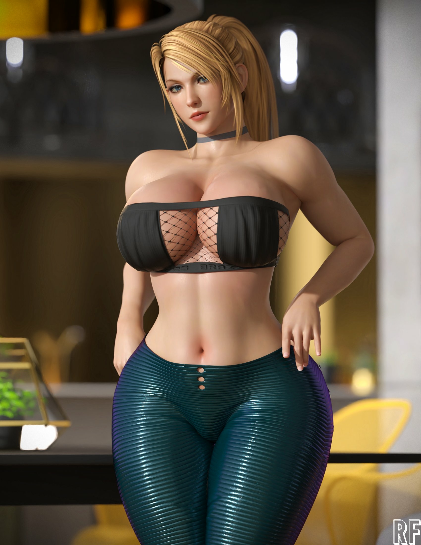 DOA Sarah Bryant Dead Or Alive Lingerie Sexy Lingerie Nipples Naked Tits Boobs Cake Horny Face Horny Sexy 3d Porn