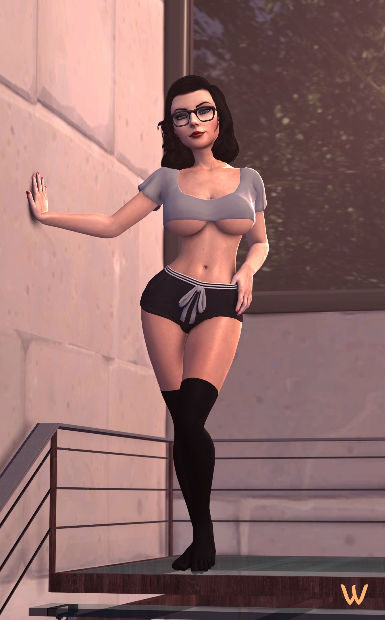 𝓙𝓾𝓼𝓽 𝓶𝔂 𝓾𝓼𝓾𝓪𝓵 𝓱𝓸𝓶𝓮 𝔀𝓮𝓪𝓻 🍑💋👓 Elizabeth Bioshock Infinite Lingerie Sexy Lingerie Boobs Big boobs Big Tits Ass Sexy Horny Face Horny 3d Porn