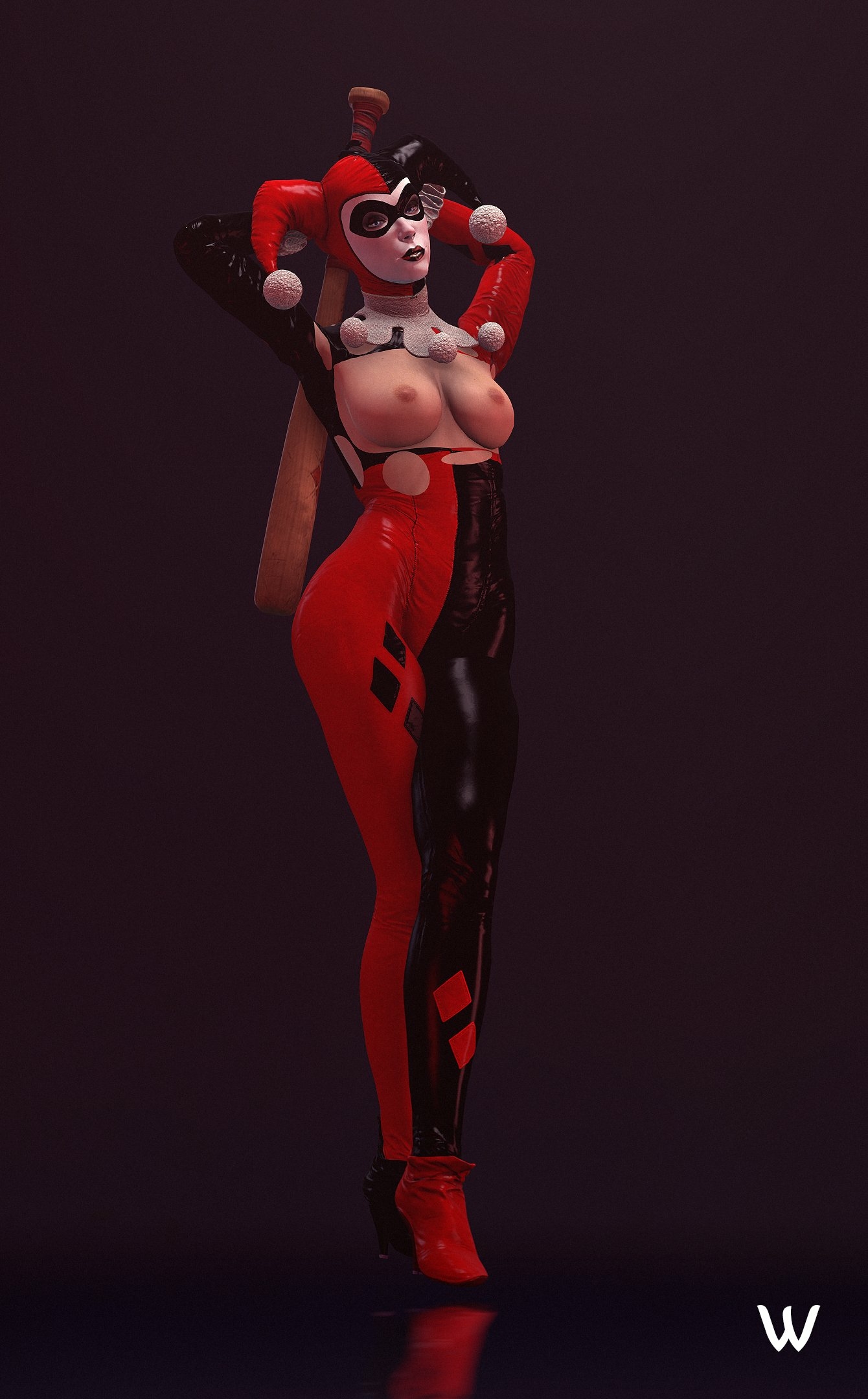 𝓗𝓪𝓻𝓵𝓮𝔂 𝓲𝓼 𝓼𝓮𝔁𝔂 𝓮𝓿𝓮𝓷 𝓲𝓷 𝓵𝓲𝓷𝓰𝓮𝓻𝓲𝓮 💋😈 Harley Quinn Suicide Squad Nipples Cake Ass Boobs Big boobs Big Tits Sexy Horny Face Horny 3d Porn