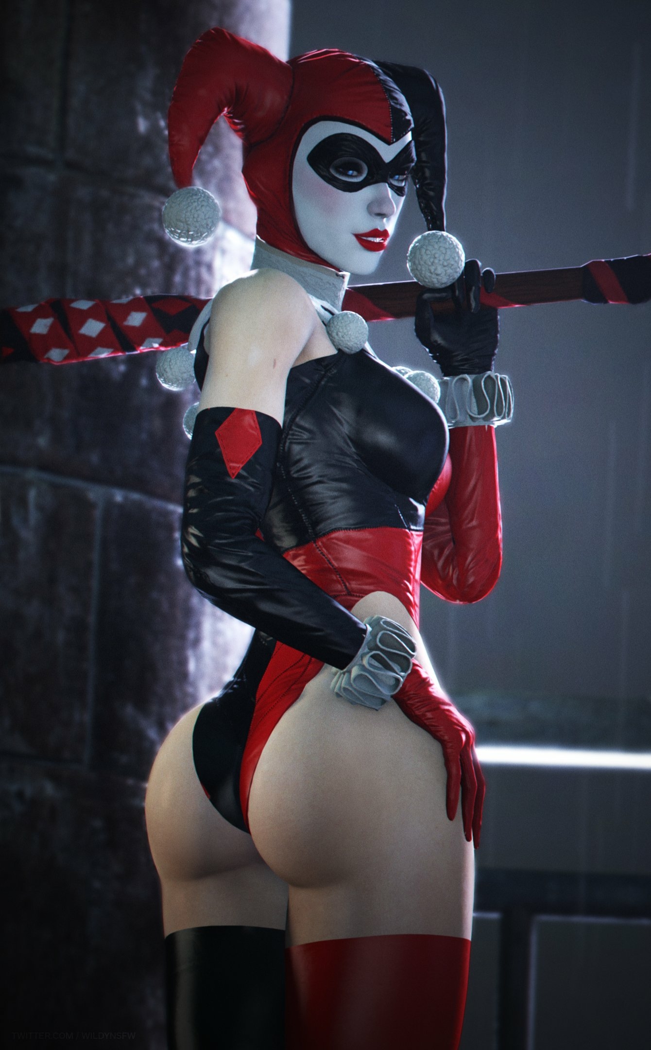 Do you like looking at me  Handsome?🍑💋 Harley Quinn Suicide Squad Boobs Big Tits Naked Cake Ass Sexy Horny Face Horny 3d Porn
