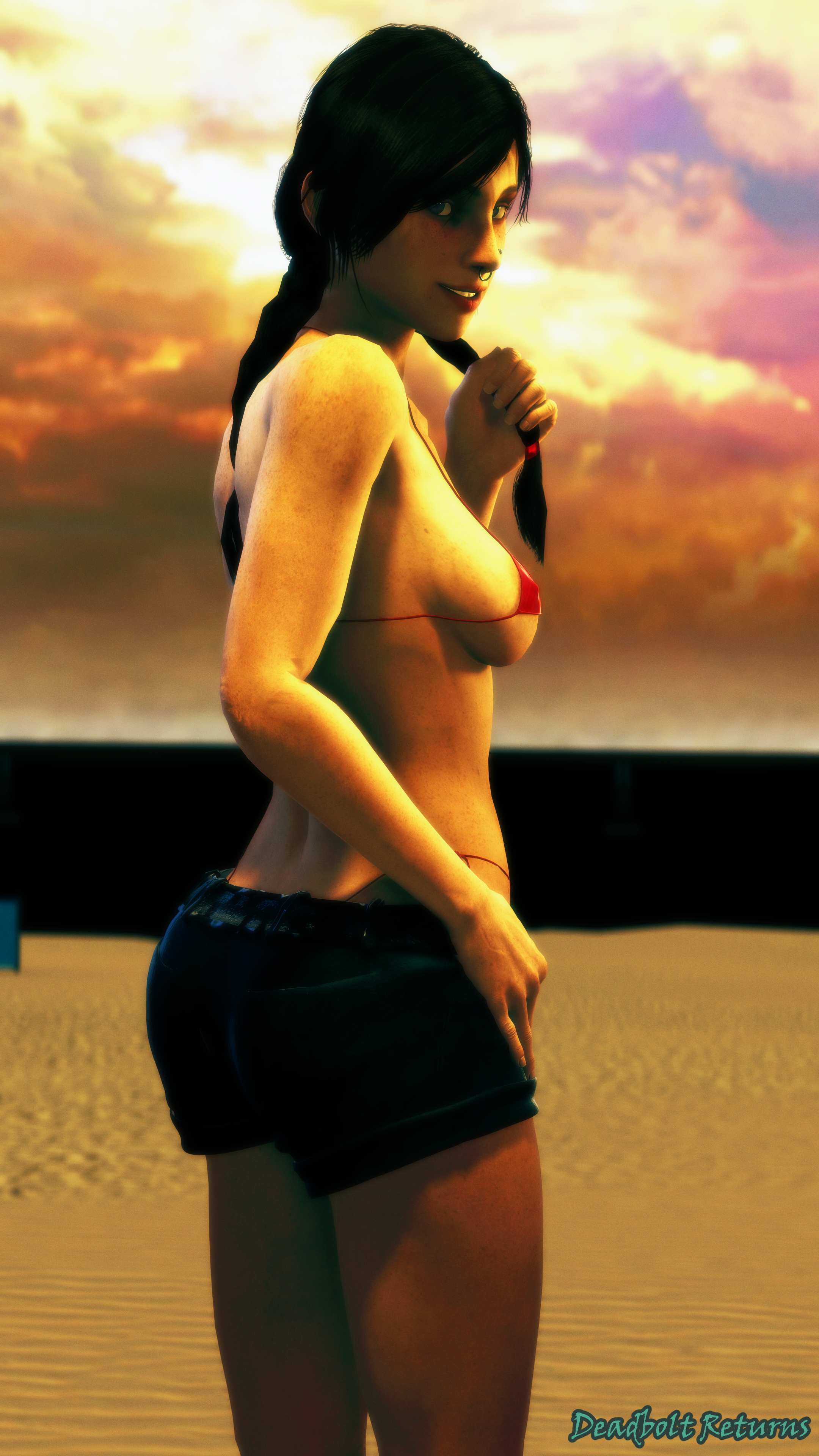Heather Beach Photoshoot Heather Morrison Original Sextape In Hell Original Character Goth Goth Girl Big Tittied Goth Girlfriend Nsfw 3dnsfw 3d Porn Sfm Source Filmmaker 2