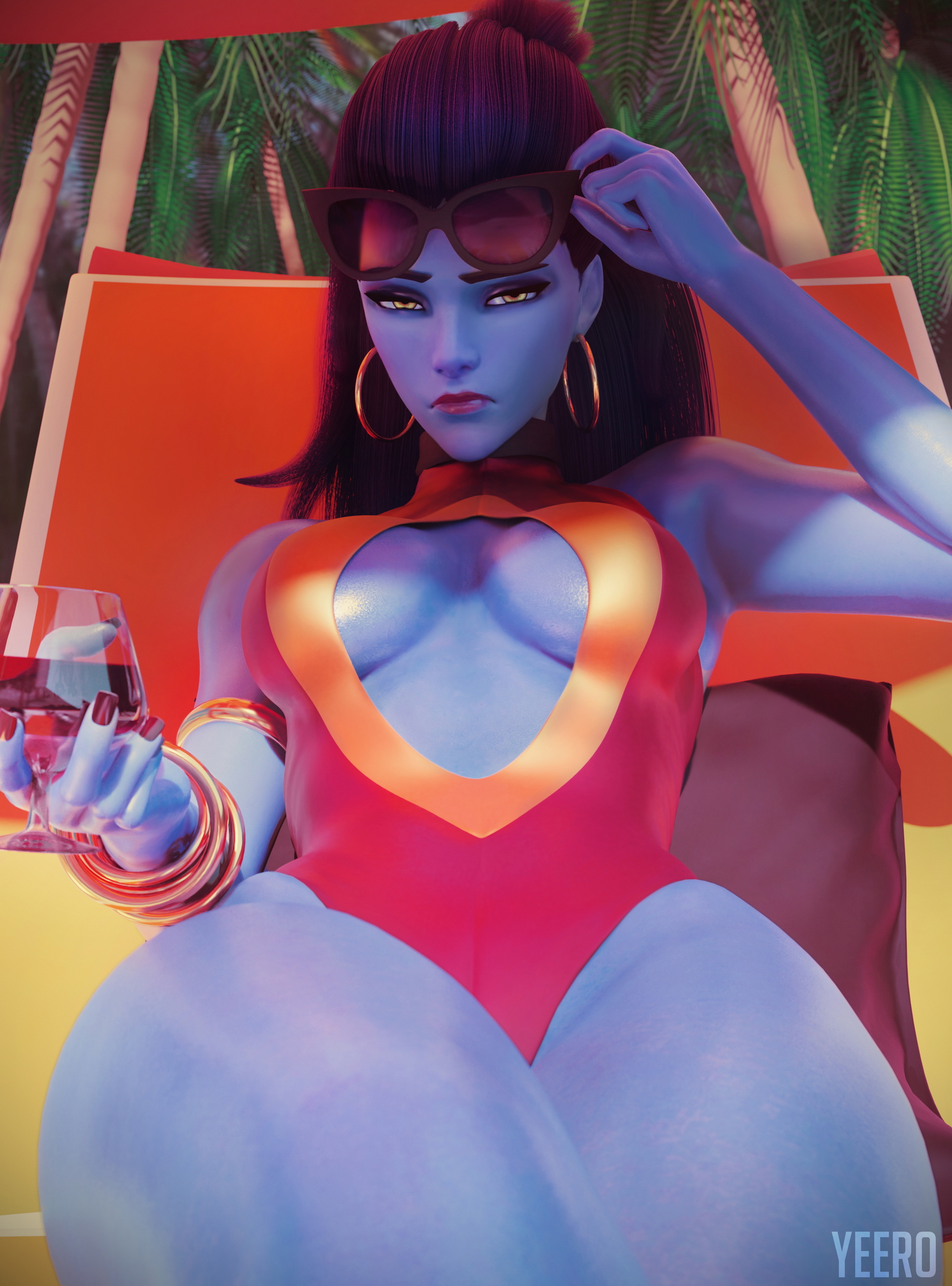 Widowmaker Beach  Nude Overwatch Widowmaker Overwatch Beach Nude Big Tits Big Breasts Big boobs Pussy Naked Sunbathing Videogame Character Nipples Natural Tits 3d Porn 3d Girl Swimsuit Costume 2