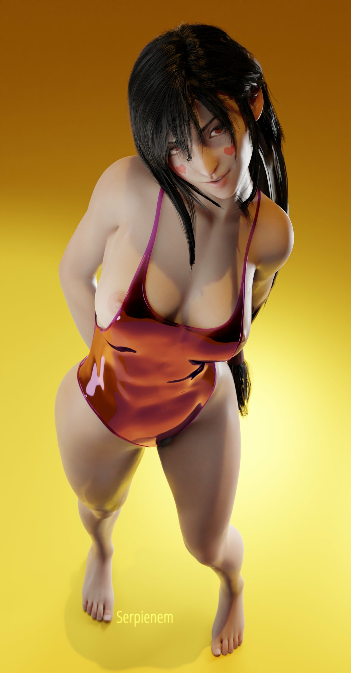 2♥️ :P Tifa Lockhart Final Fantasy Nipples Lingerie Sexy Lingerie Boobs Big boobs Tits Cake Naked Ass Horny Face Horny Sexy 3d Porn