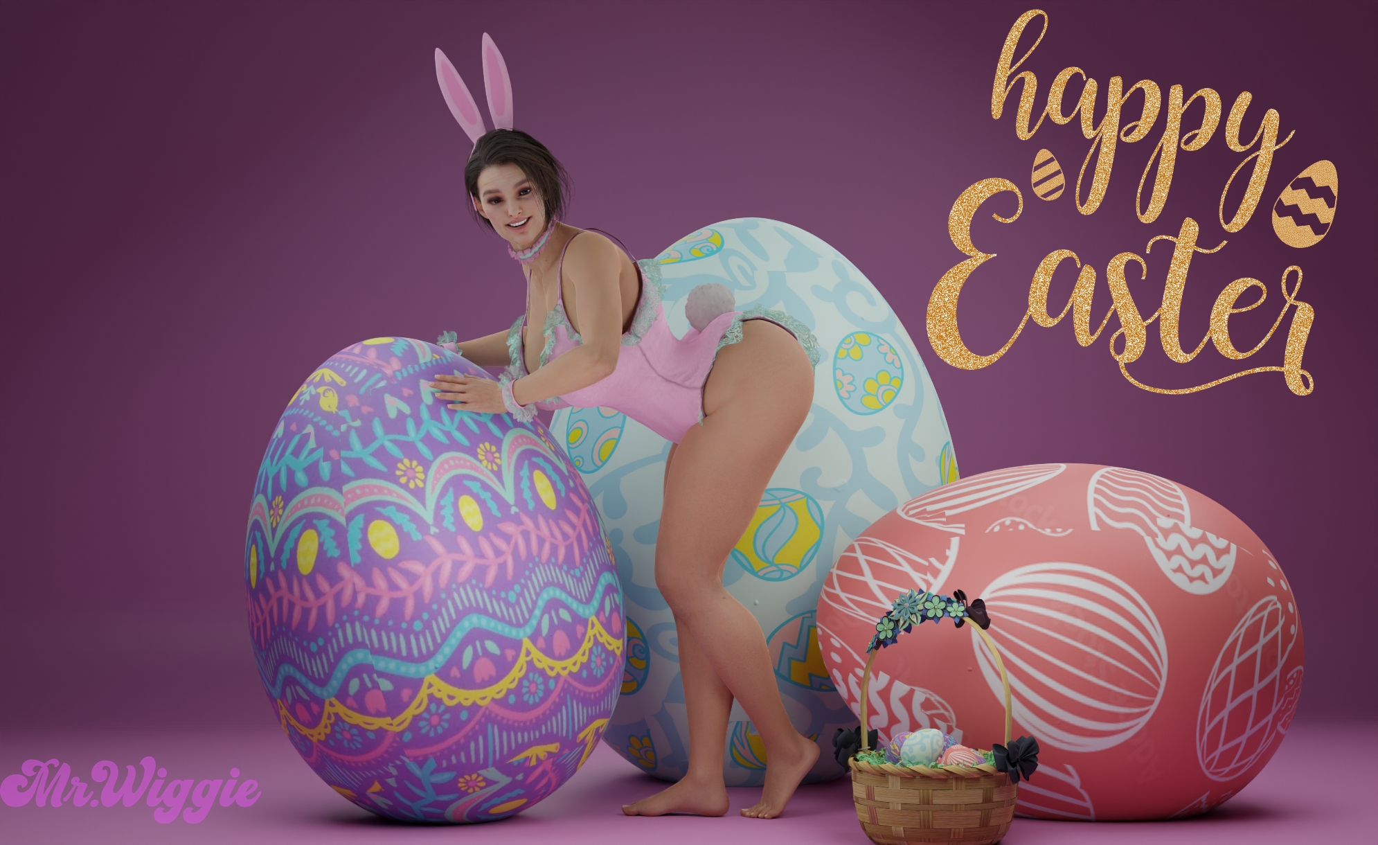 Happy Easter Jill Valentine Resident Evil Resident Evil 3 Remake Bunny Suit Bunny Bunny Ears Easter