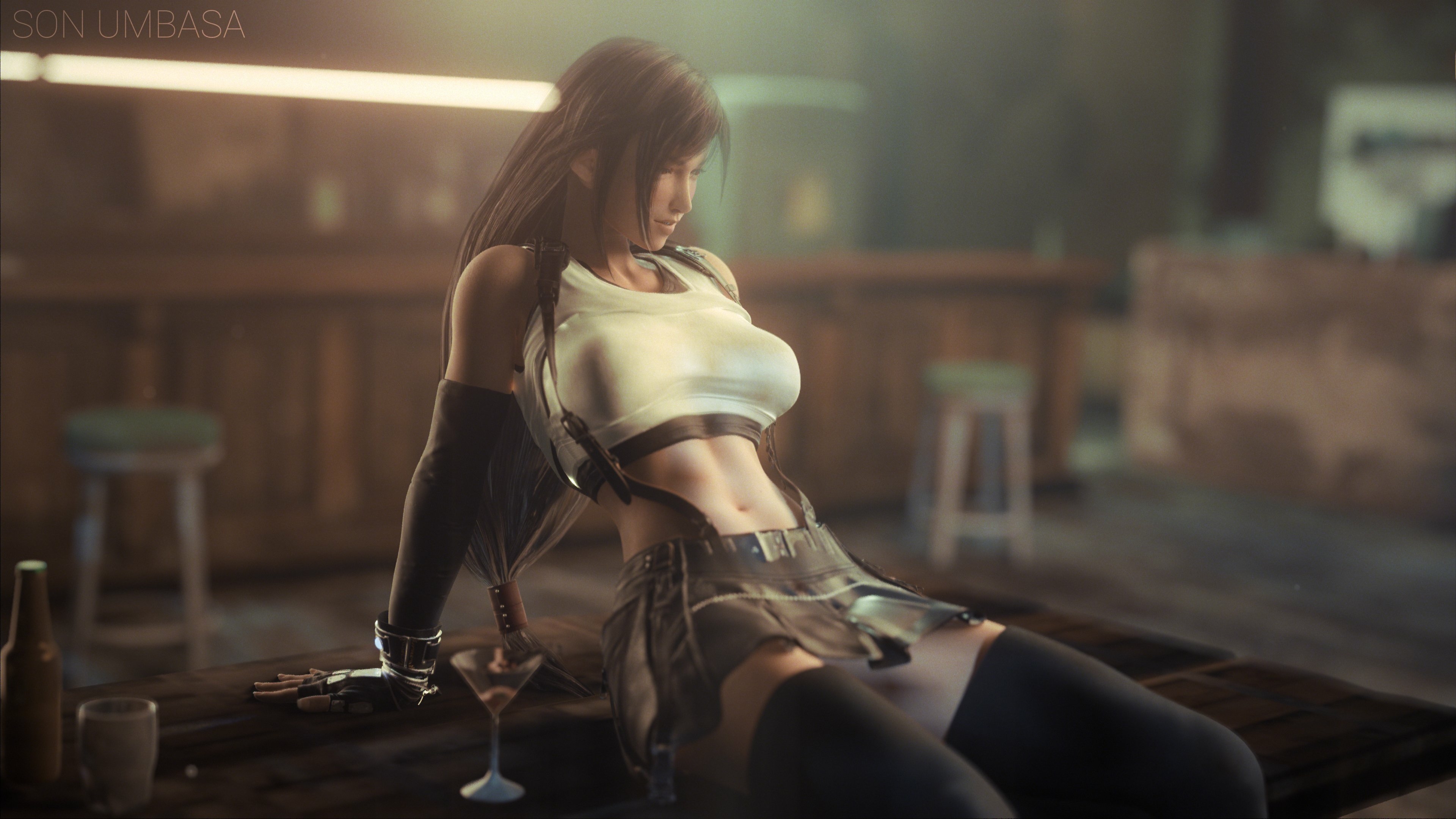 Nice to see FFVII trending Tifa Lockhart Final Fantasy Nipples Lingerie Sexy Lingerie Boobs Big boobs Big Tits Ass Cake Horny Face Horny Sexy 3d Porn 2