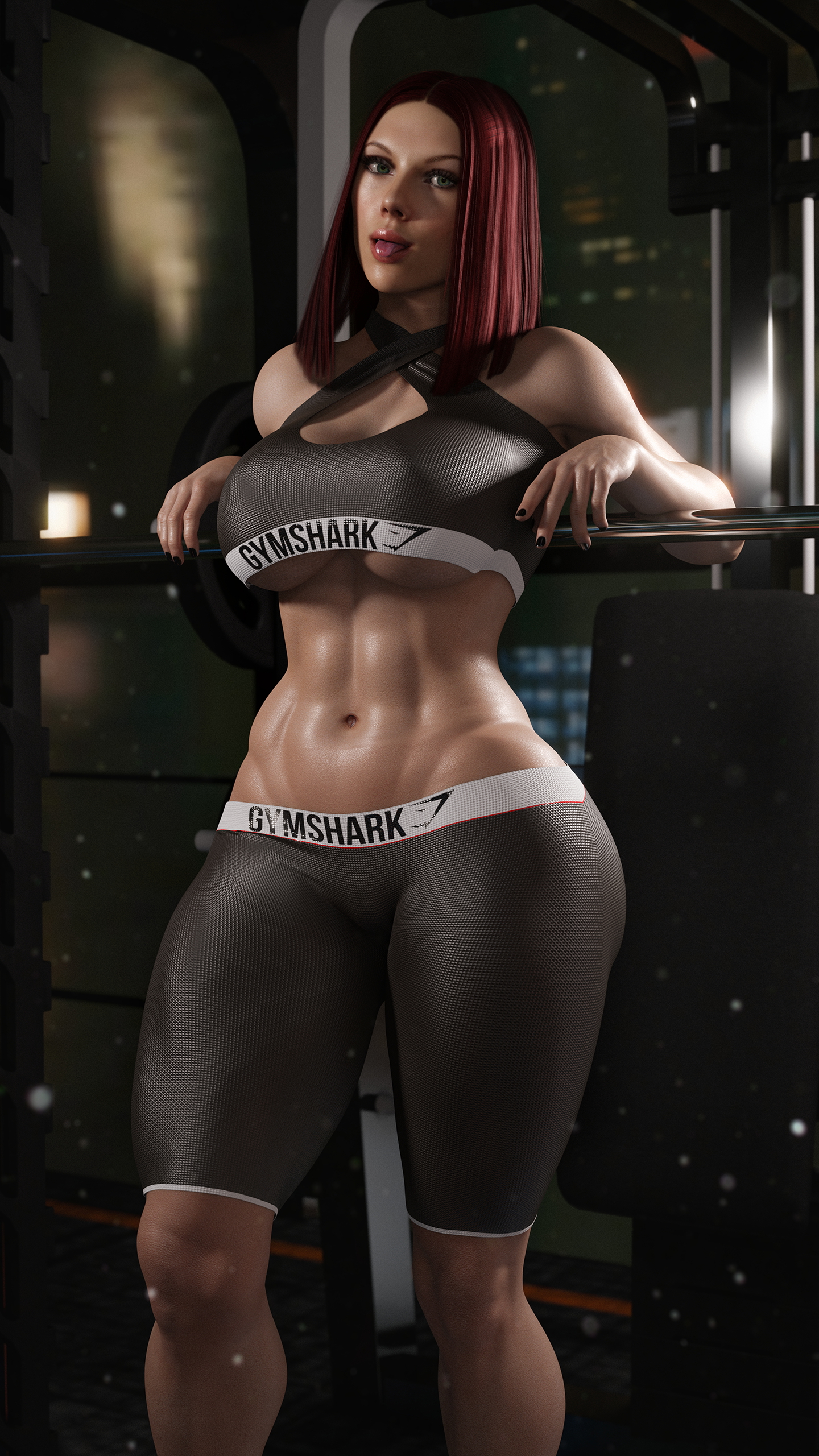 Gymshark muse Black Widow Marvel Fitness Gym Fit