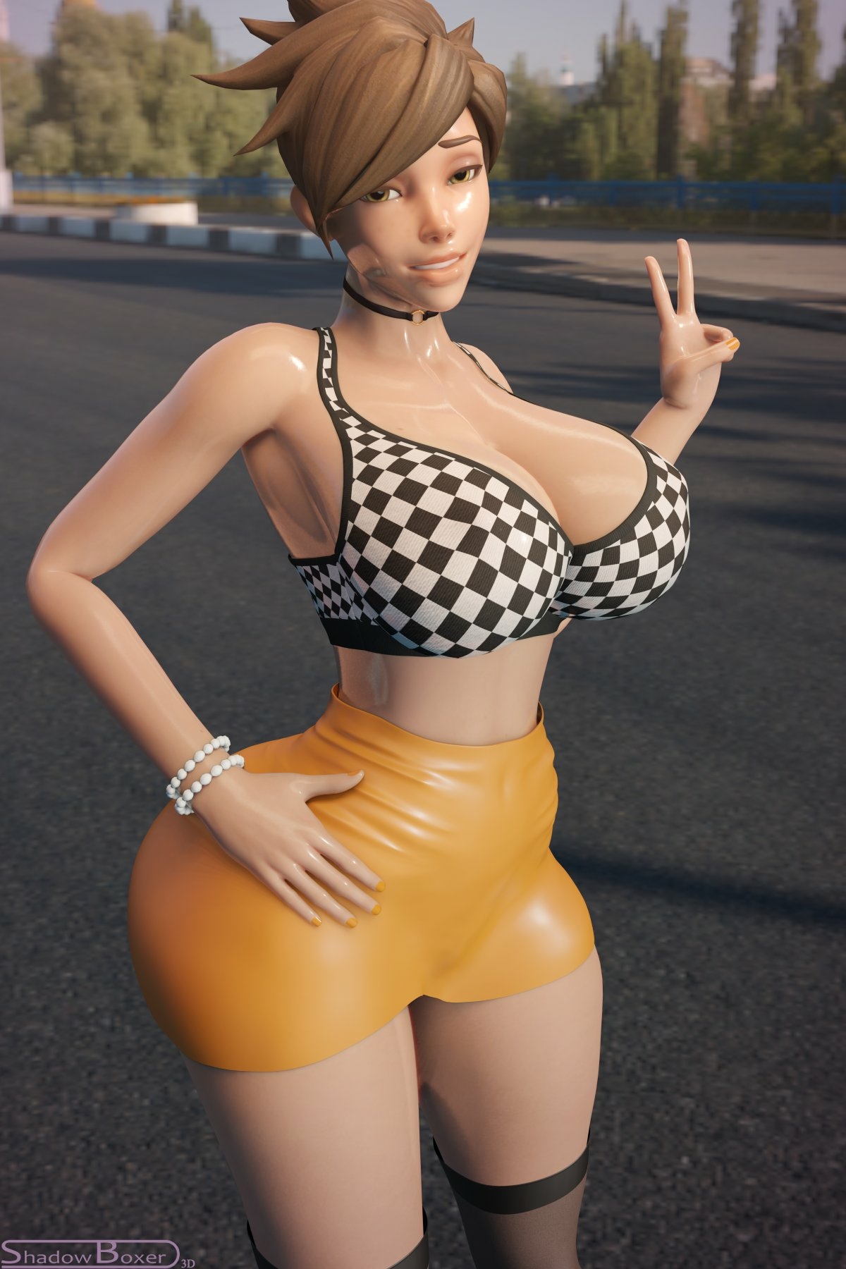 Tracer close up Tracer Overwatch Nipples Sexy Lingerie Boobs Big boobs Cake Ass Big Ass Big Tits Tits Sexy Horny Face Horny 3d Porn