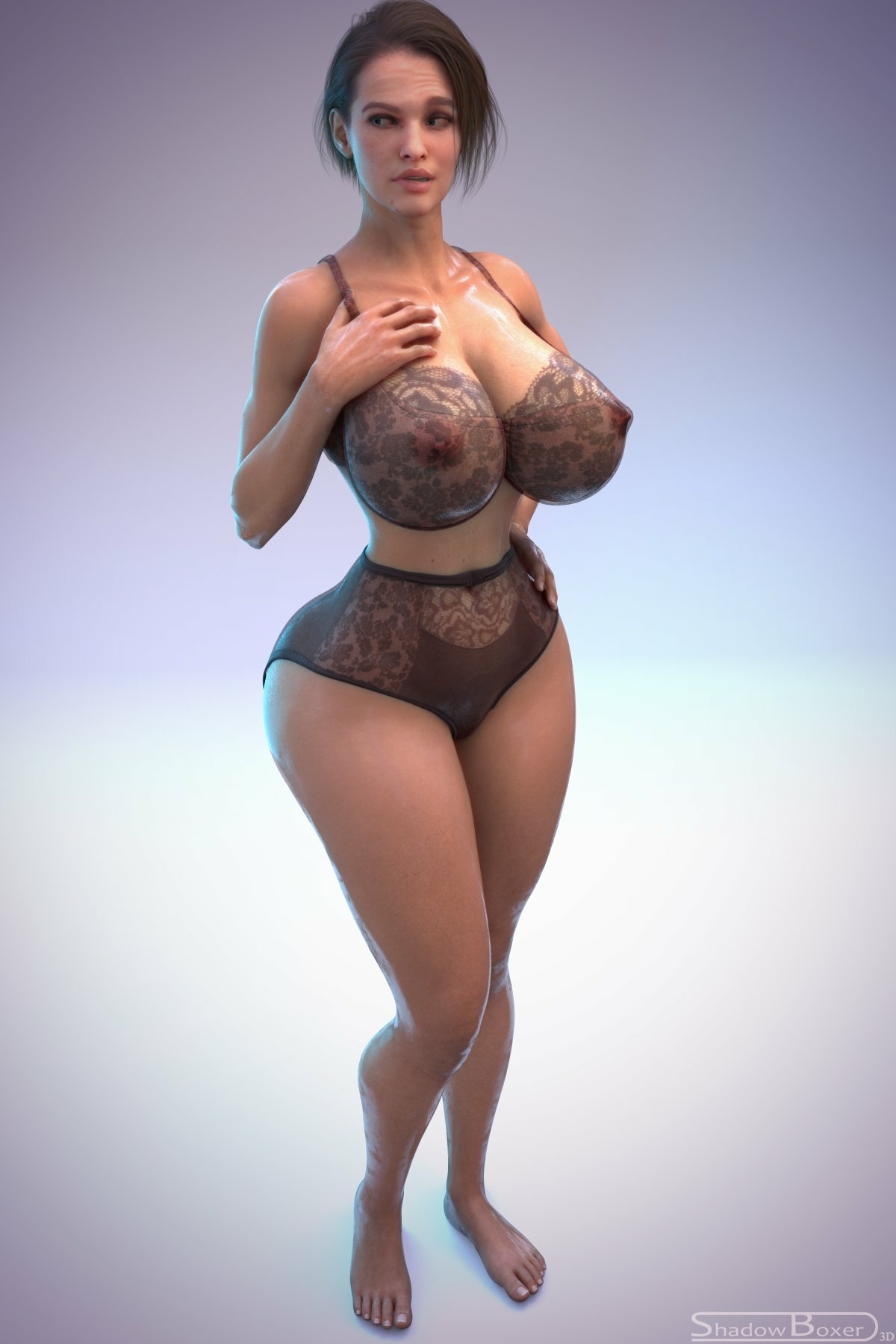 😳Jill lingerie shoot Jill Valentine Resident Evil Lingerie Sexy Lingerie Nipples Boobs Big boobs Cake Ass Big Ass Big Tits Tits Sexy Horny Face Horny 3d Porn