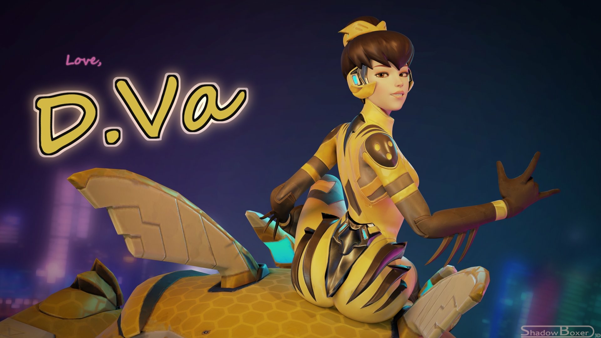 Love Bva 😳👀🍑 Overwatch Dva (overwatch) Lingerie Boobs Big boobs Cake Ass Big Ass Big Tits Tits Sexy Horny Face Horny 3d Porn