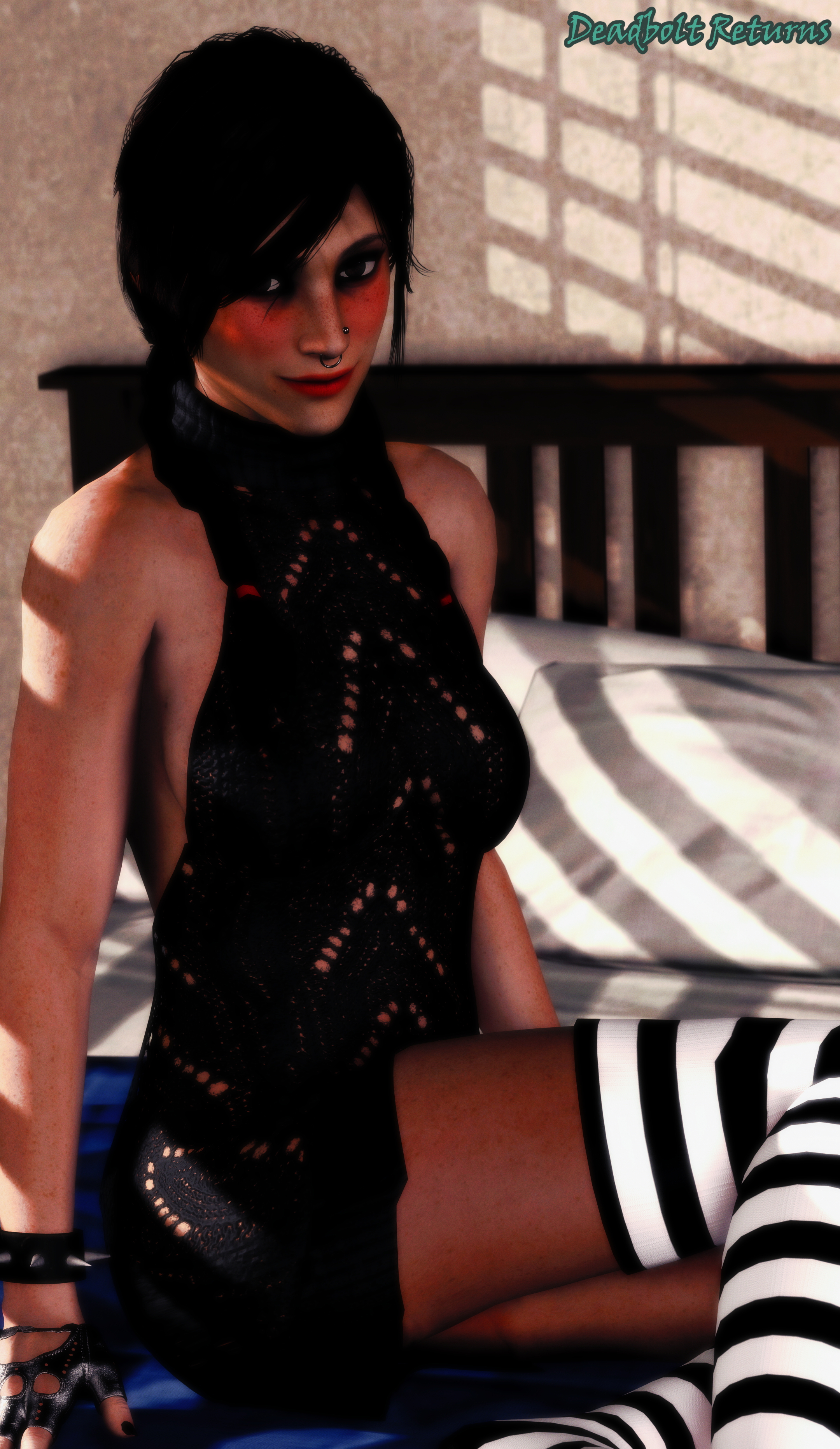 Heather Morrison Black Killer Sweater Photoshoot Heather Morrison Original Original Character 3d Porn Sfm Source Filmmaker Rule34 Rule 34 Sextape In Hell Nsfw 3dnsfw