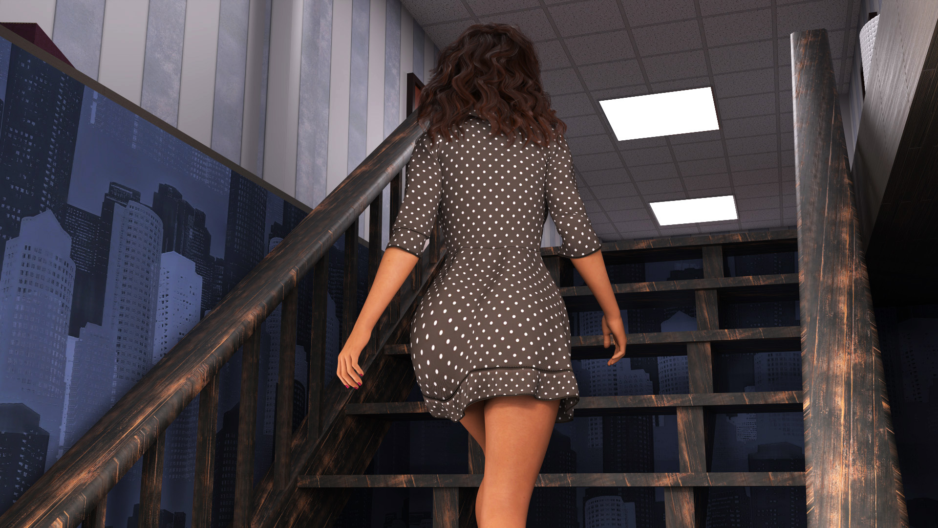 What is under the skirt?