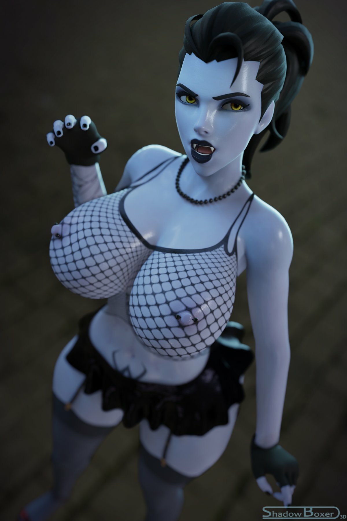 👀Widow  just before she morbs you🥵and bonus booty Widowmaker Overwatch Lingerie Nipples Boobs Big boobs Cake Ass Big Ass Big Tits Tits Sexy Horny Face Horny 3d Porn 2