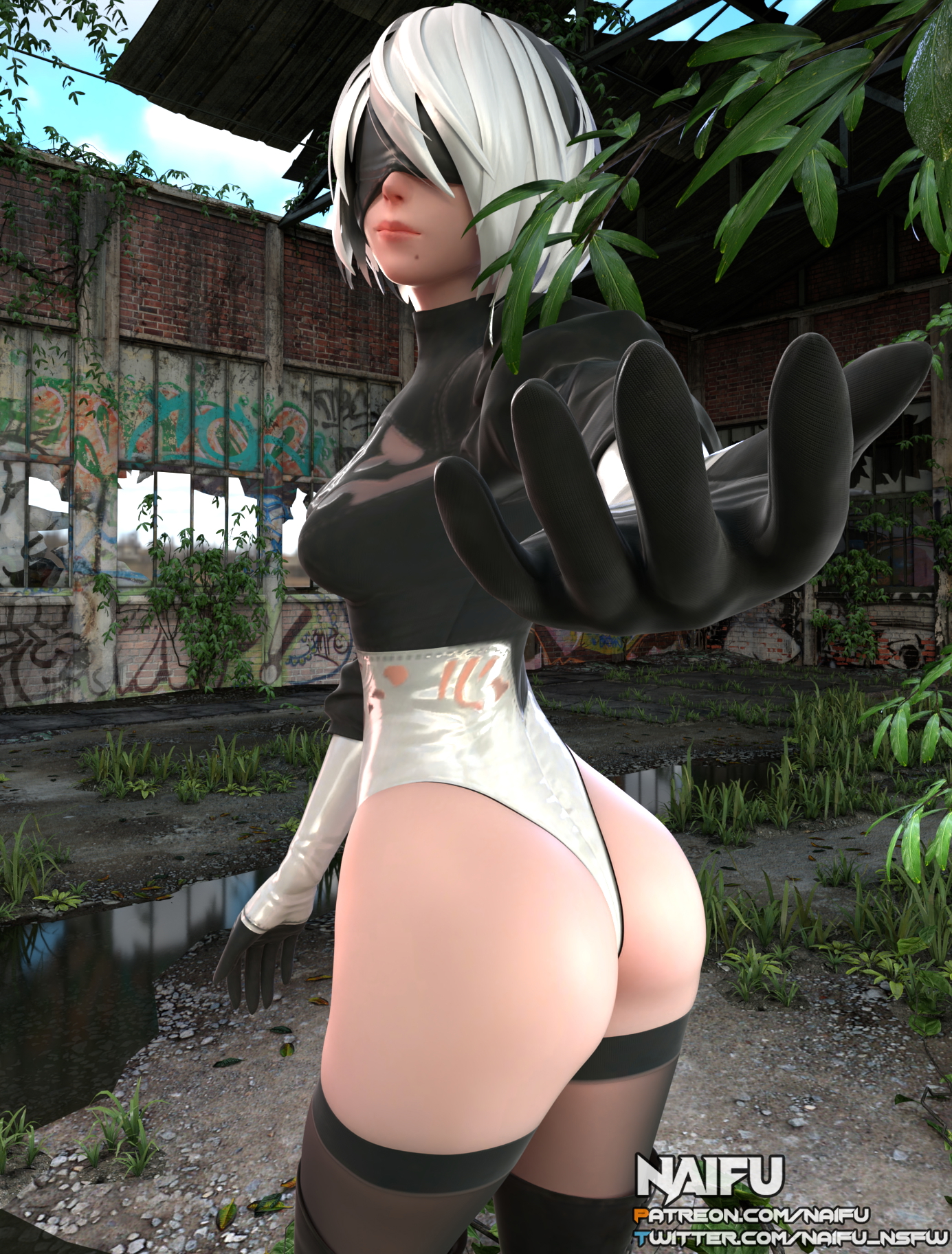 Need a hand Nier (series) Nier Automata 2b Yorha2b Ass