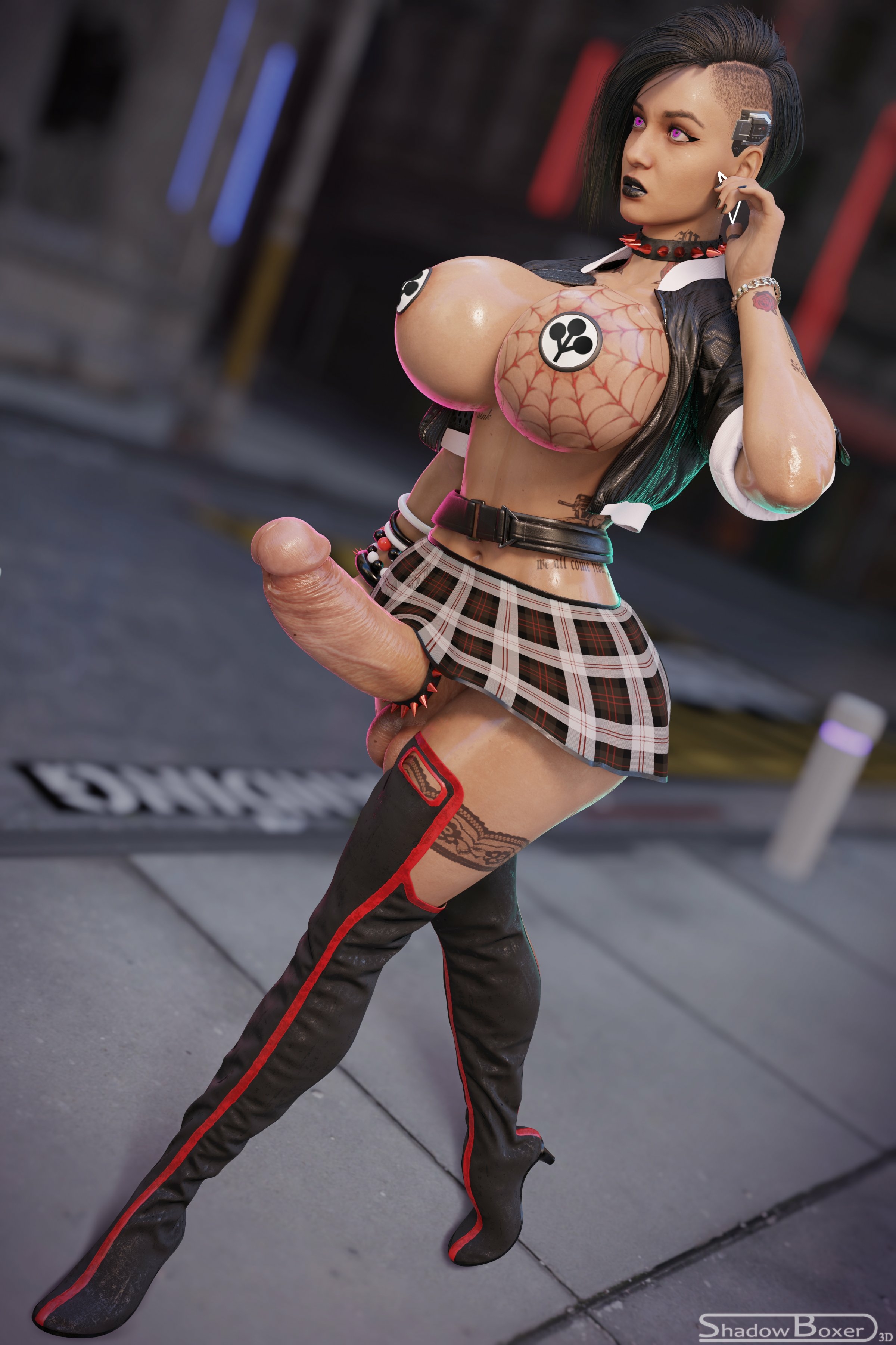 upgraded Judy👀🍆 Judy Cyberpunk2077 Futanari Futa Nipples Boobs Big boobs Ass Cake Big Ass Big Tits Tits Sexy Horny Face Horny 3d Porn