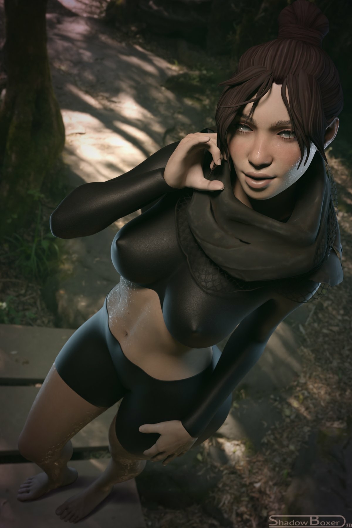 Wraith👀I changed her outfit a little🥵 Wraith (Apex legends) Apex Legends Pussy Nipples Boobs Big boobs Ass Cake Big Ass Big Tits Tits Sexy Horny Face Horny 3d Porn