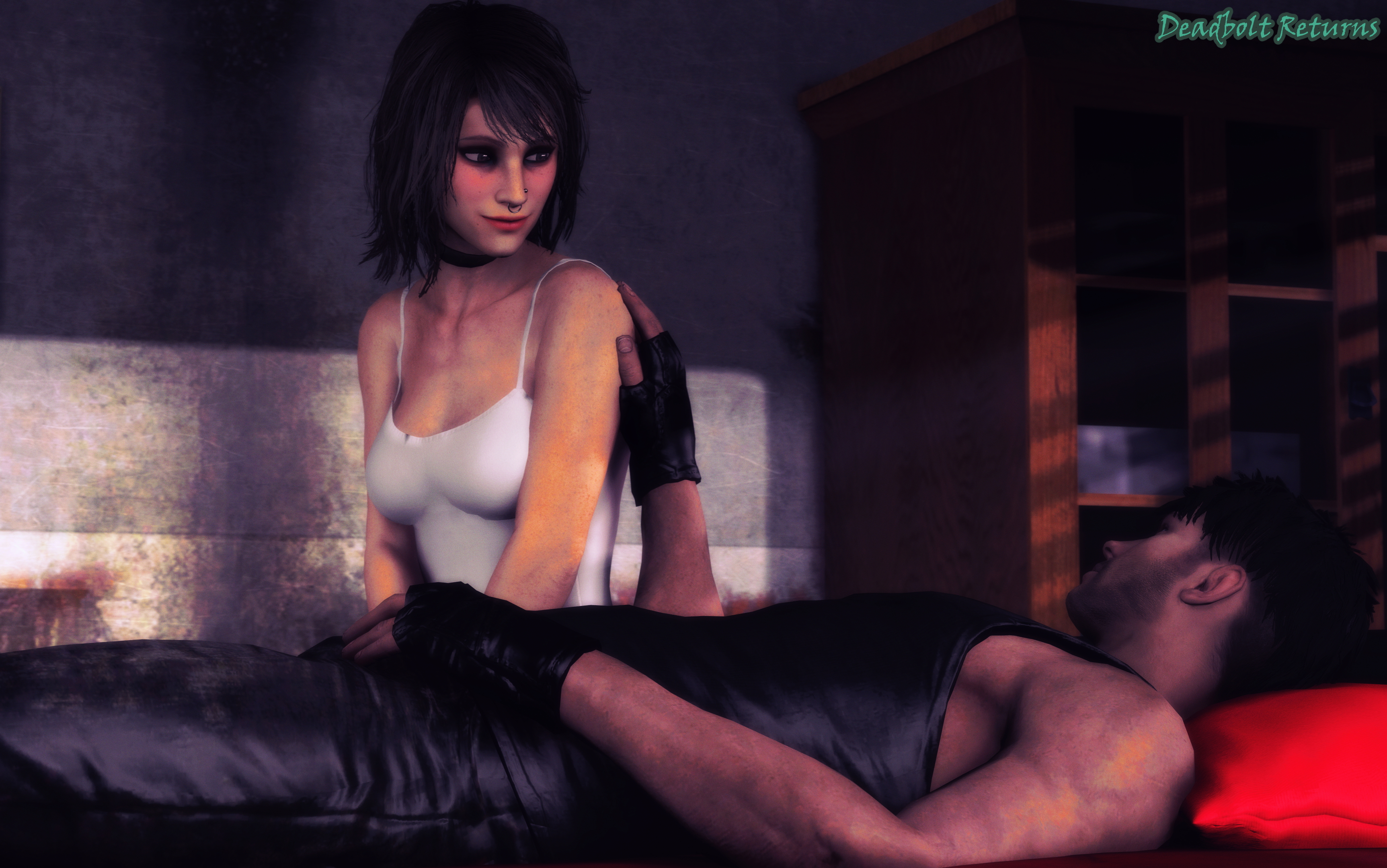 Heather and her Boyfriend Damien  Rough Sex Heather Morrison Damien Hale Sextape In Hell Goth Goth Girl Big Tittied Goth Girlfriend Sfm Source Filmmaker Nsfw 3dnsfw 3d Porn Rule34 Rule 34