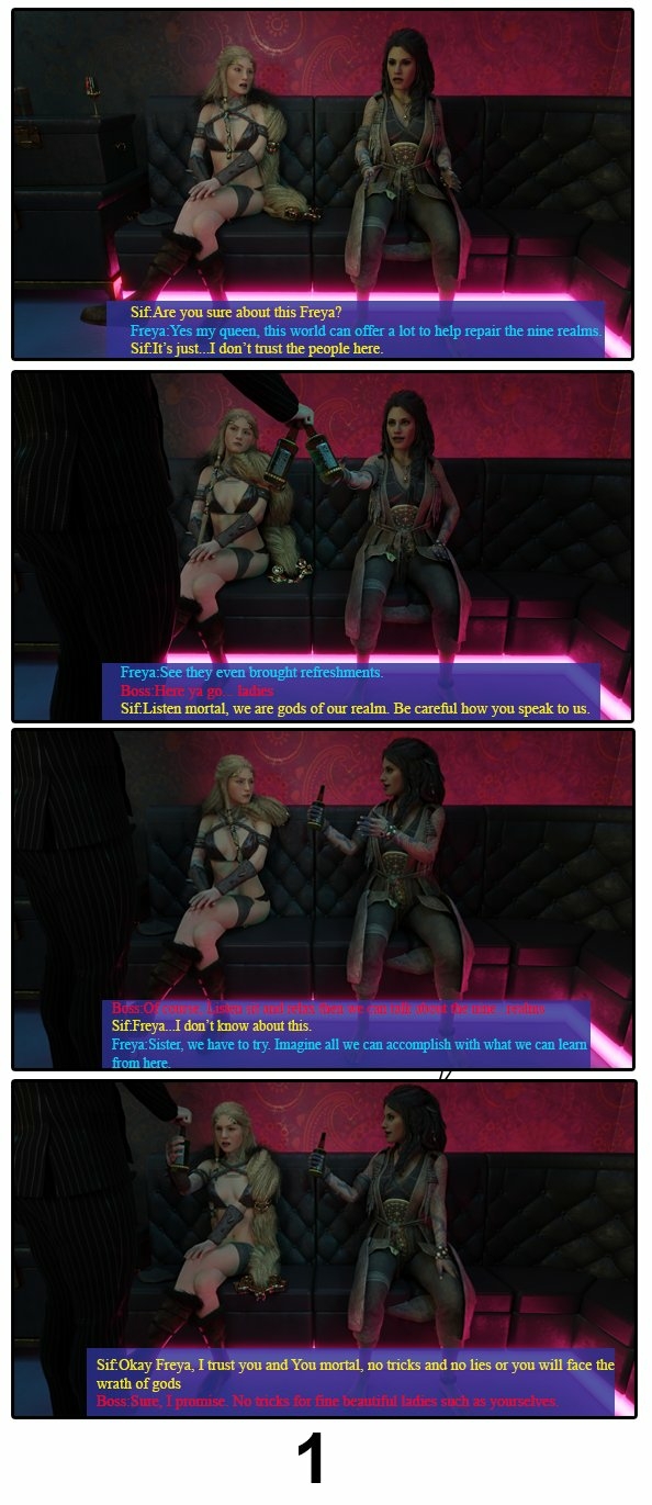 Norse Milfology - Future scenes won t be in comic version since it takes a bit of time but I ll stil try to put some tex Freya God Of War Boobs Big boobs Big Tits Cake Ass Big Ass Sexy Horny Face Horny 3d Porn