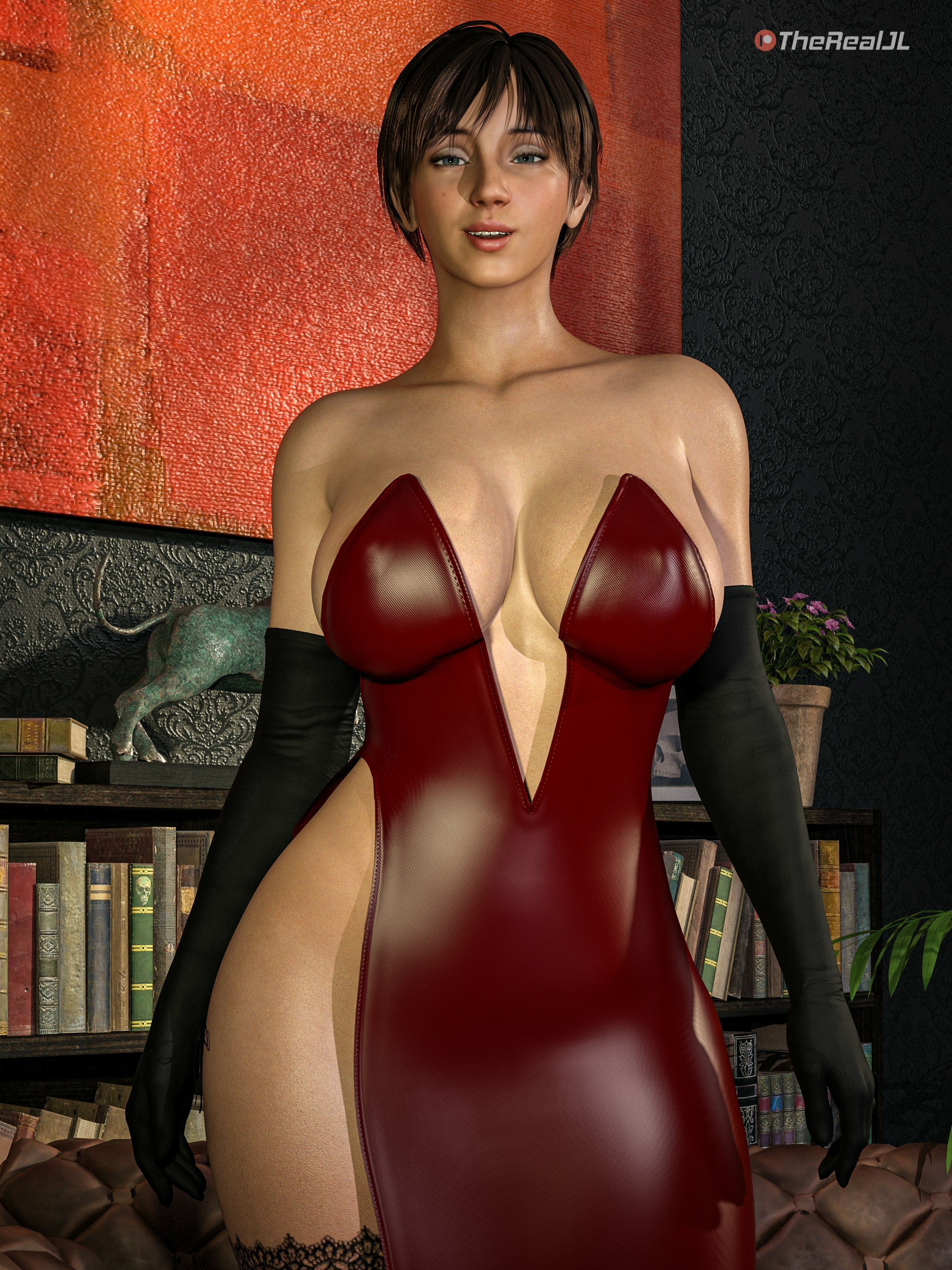 Rebecca Chambers - Lounge Resident Evil Rebecca Chambers Sexy Lingerie Lingerie Nipples Pussy Shaved Pussy Boobs Big boobs Tits Big Tits Cake Ass Big Ass Sexy Horny Face Horny 3d Porn