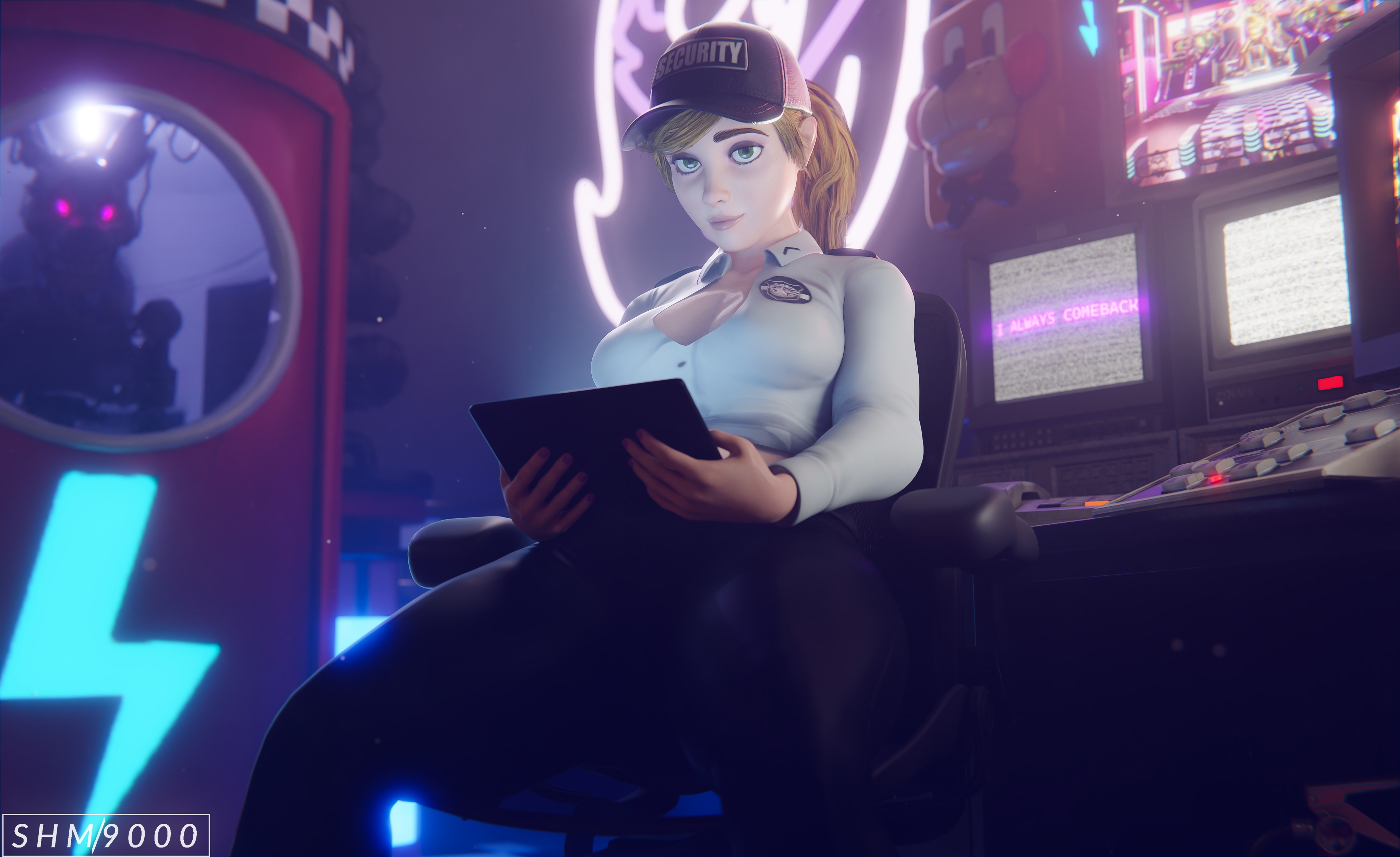 Vanessa Office Five Nights At Freddy S Security Breach Vanessa 