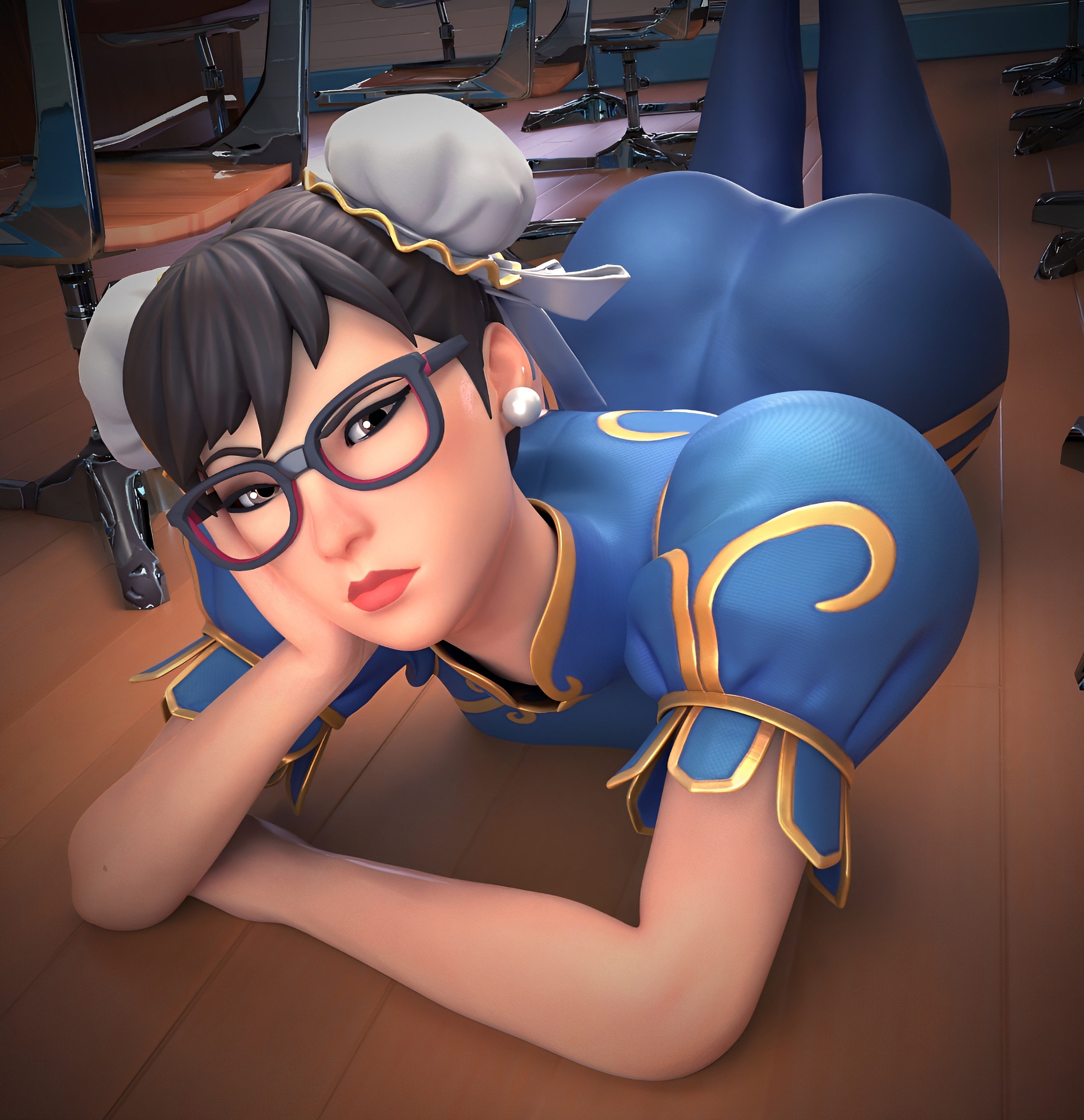 chun li ass Chun Li Street Fighter Sexy Lingerie Ass Big Ass Big boobs Big Tits Horny Face Horny Sexy 3d Porn
