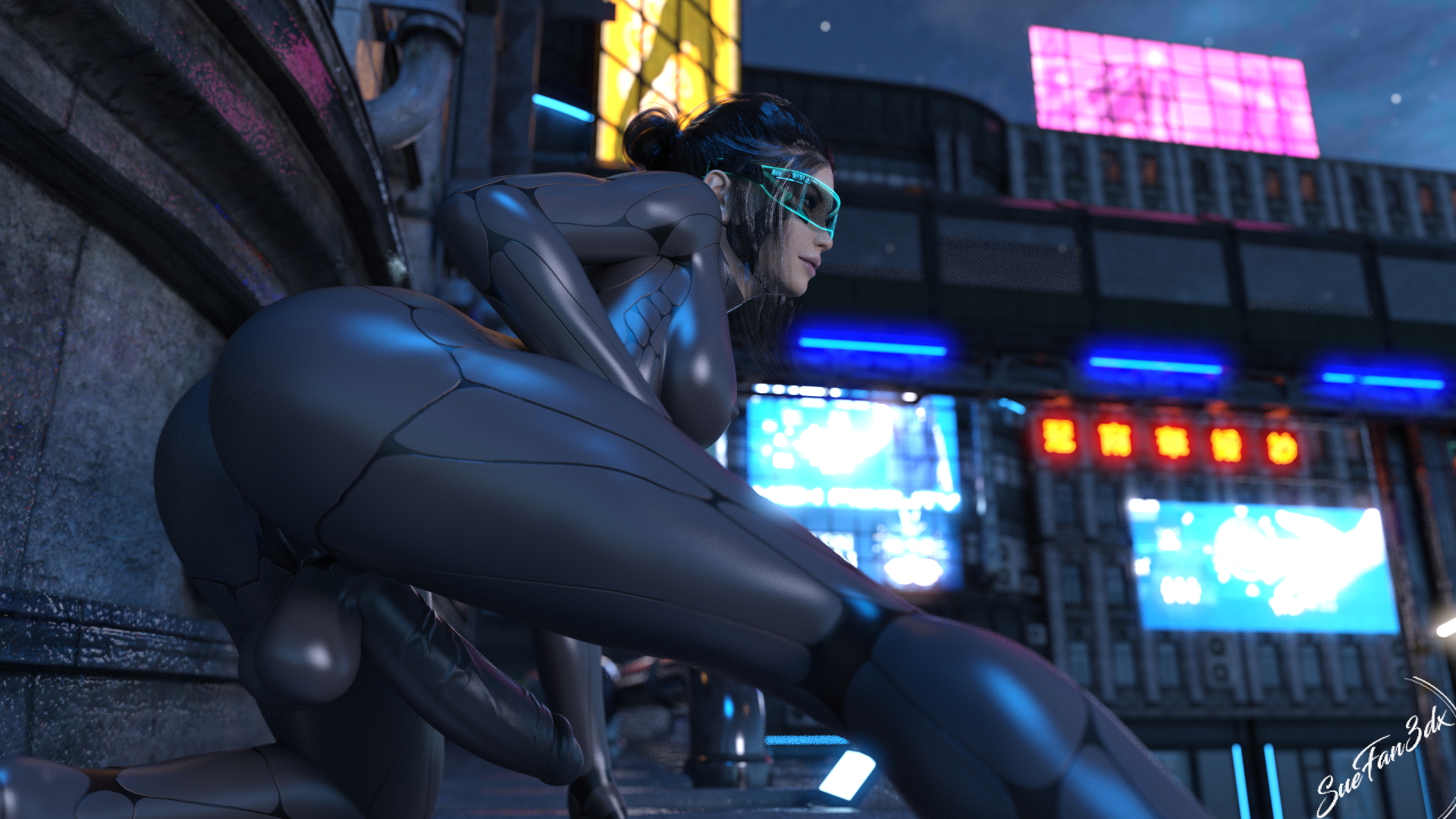 Agent Lily  Futanari 3d Porn