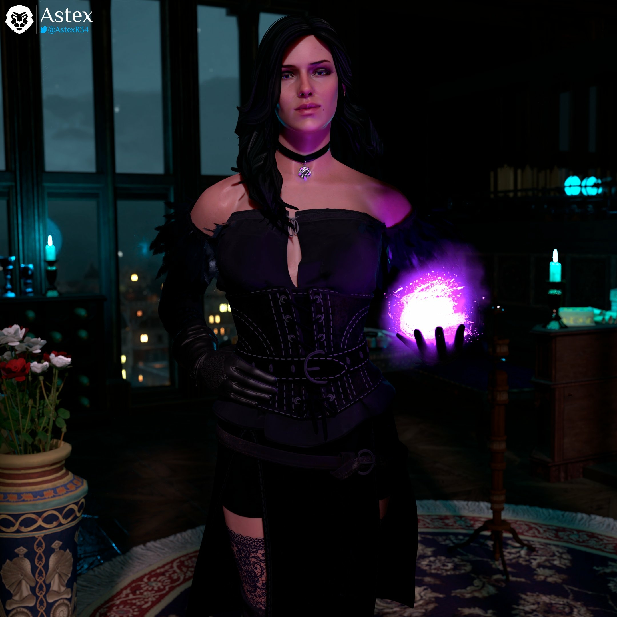 Version in clothes. Yennefer di Vengerberg The Witcher Boobs Big boobs Big Tits Tits Ass Big Ass Cake Sexy Horny Face Horny 3d Porn