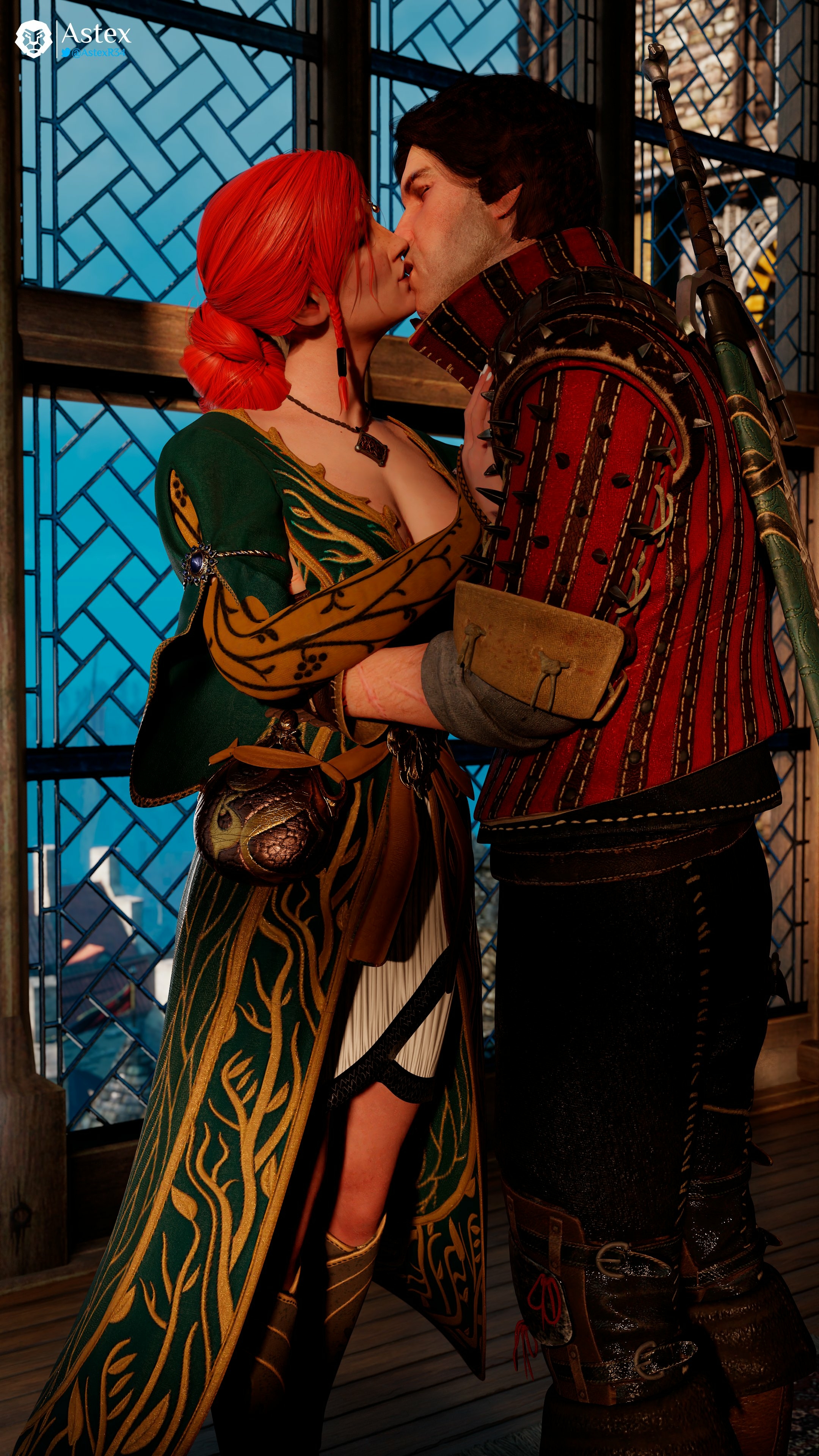 Do they fit together?🥰 Triss Merigold The Witcher Lingerie Sexy Lingerie Boobs Big boobs Big Tits Tits Ass Big Ass Cake Sexy Horny Face Horny 3d Porn 2