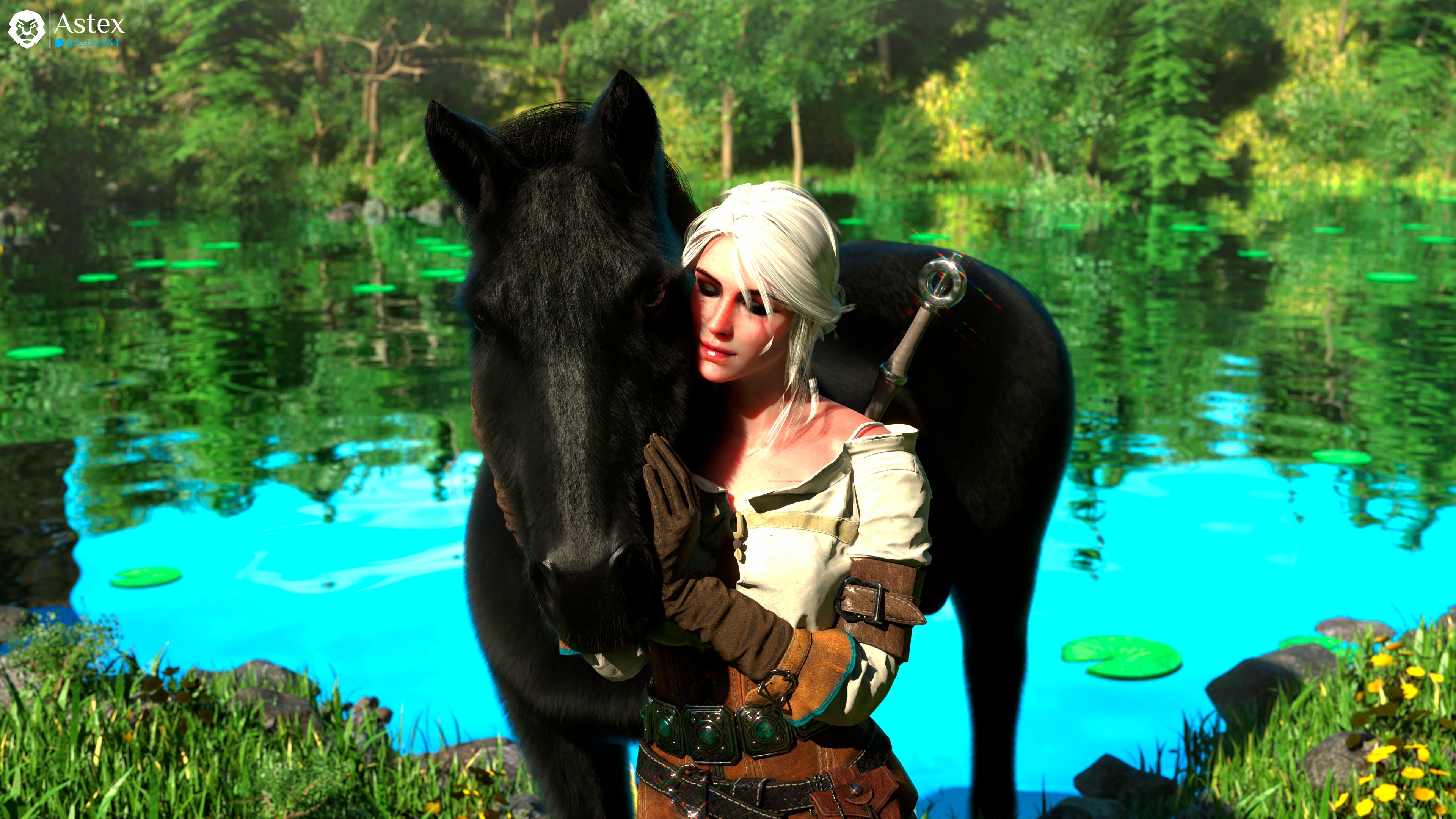 The Kelpie had a dark color 😊 The Witcher Ciri (The Witcher) Boobs Big boobs Big Tits Tits Ass Big Ass Cake Sexy Horny Face Horny 3d Porn