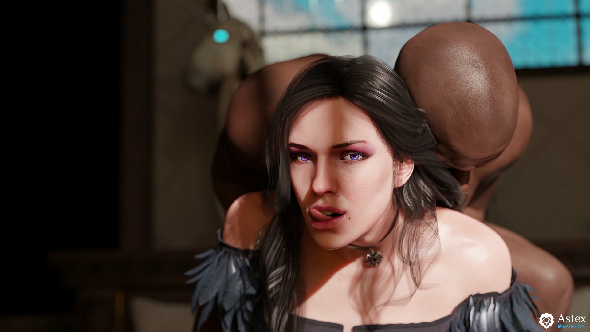 Yennefer is cheating The Witcher Geralt of rivia Yennefer di Vengerberg Big Dick Dick Anal Anal Penetration Nipples Big boobs Big Tits Tits Ass Big Ass Cake Sexy Horny Face Horny 3d Porn 4