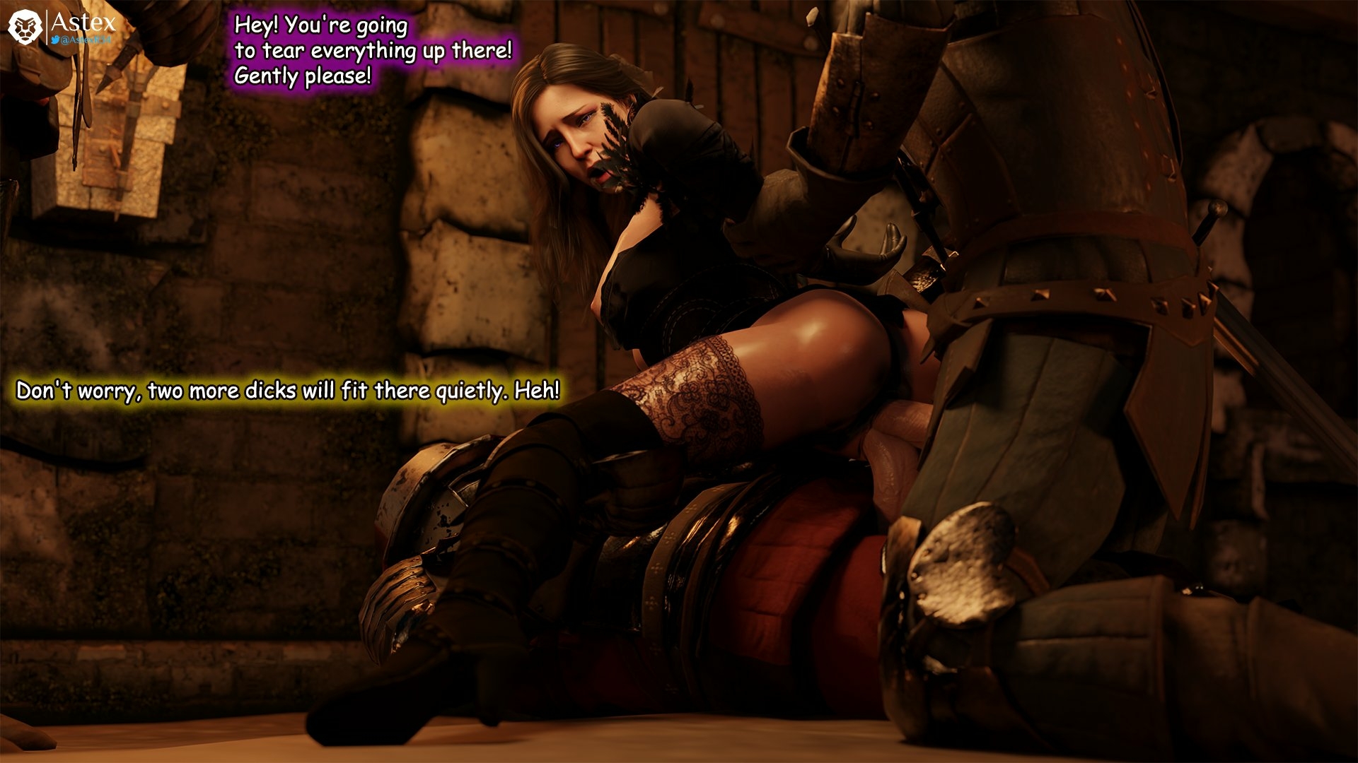 Comic. Whores.  Part two. Yennefer in arrest The Witcher Yennefer di Vengerberg Anal Anal Sex Nipples Pink Nipples Big Dick Dick Oral Sex Oral Big boobs Big Tits Tits Ass Big Ass Cake Sexy Horny Face Horny 3d Porn