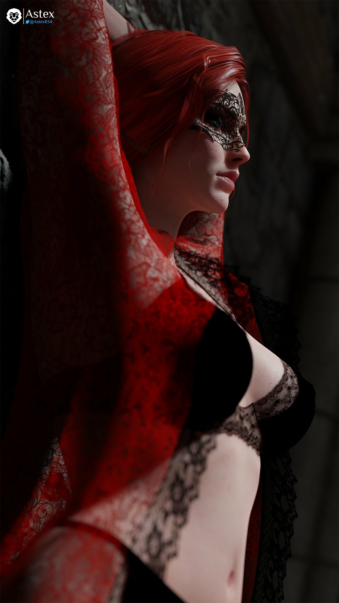 Triss Merigold likes to feel lustful glances on herself while walking through the streets😏 The Witcher Triss Merigold Lingerie Sexy Lingerie Big boobs Big Tits Tits Ass Big Ass Cake Sexy Horny Face Horny 3d Porn 3
