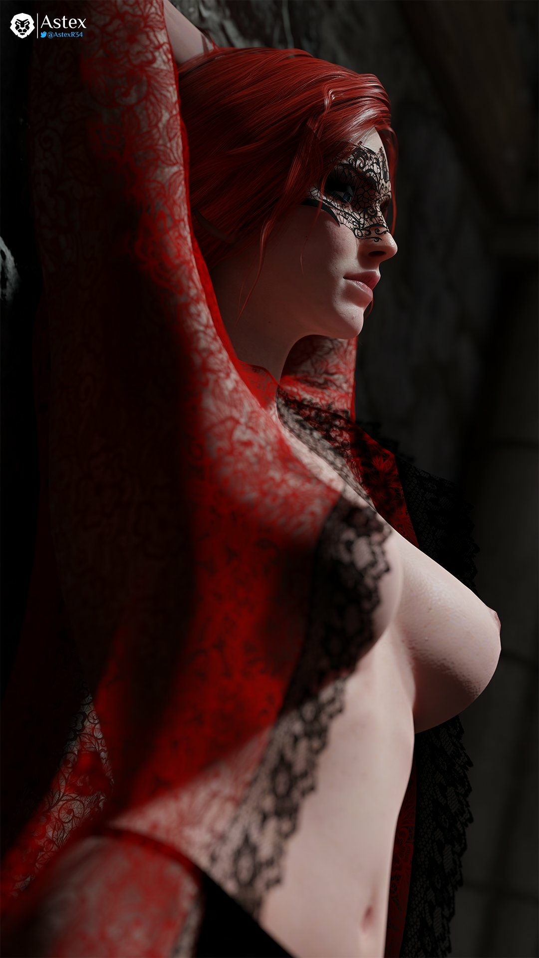 Naked version🤤 The Witcher Triss Merigold Lingerie Sexy Lingerie Big boobs Big Tits Tits Ass Big Ass Cake Sexy Horny Face Horny 3d Porn 3