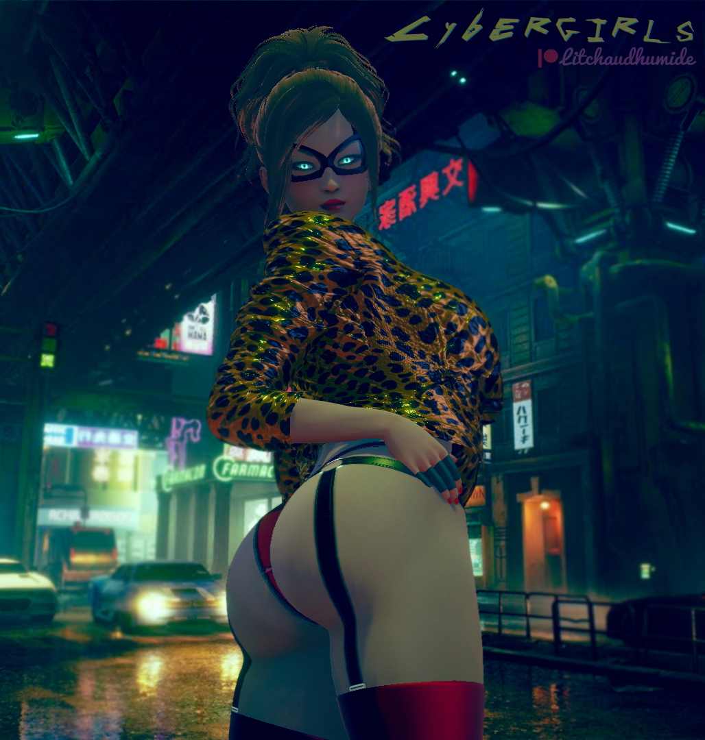 Cybergirls  Cyberpunk Nude Hairy Pussy 2