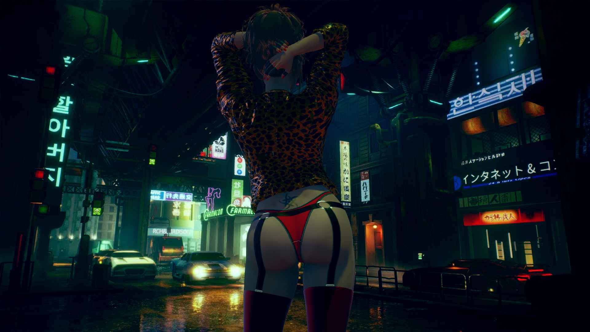 Cybergirls  Cyberpunk Nude Hairy Pussy 16