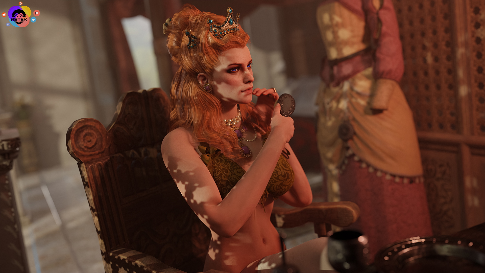 Anna. Chloromorph gang Anna Henrietta The Witcher Nipples Boobs Big boobs Big Tits Ass Big Ass Cake Sexy Horny Face Horny 3d Porn