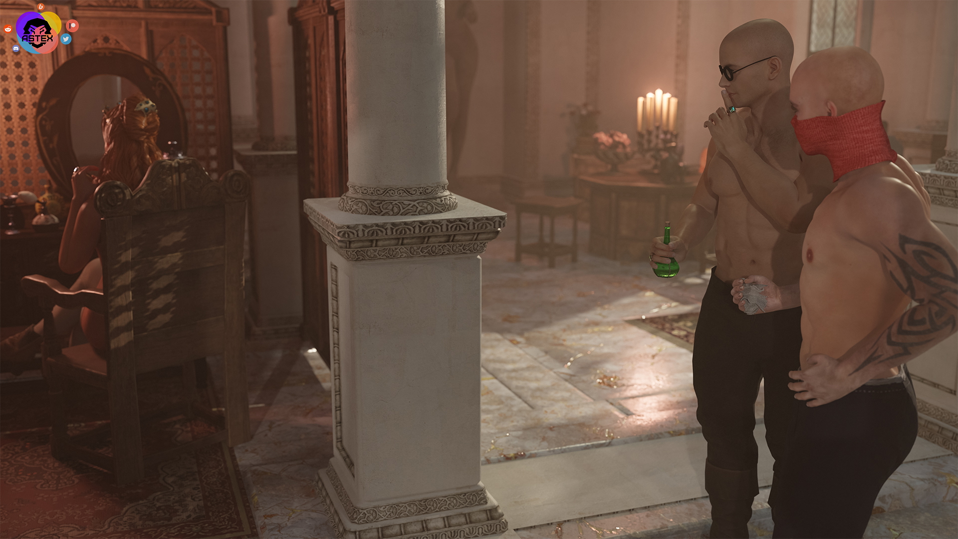 Anna. Chloromorph gang Anna Henrietta The Witcher Nipples Boobs Big boobs Big Tits Ass Big Ass Cake Sexy Horny Face Horny 3d Porn 2