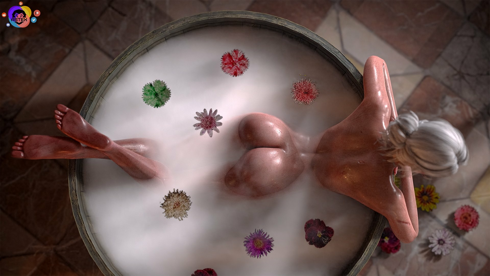 Not porn  erotic 🥰 The Witcher Ciri (The Witcher) Boobs Big boobs Big Tits Ass Big Ass Cake Sexy Horny Face Horny 3d Porn 3