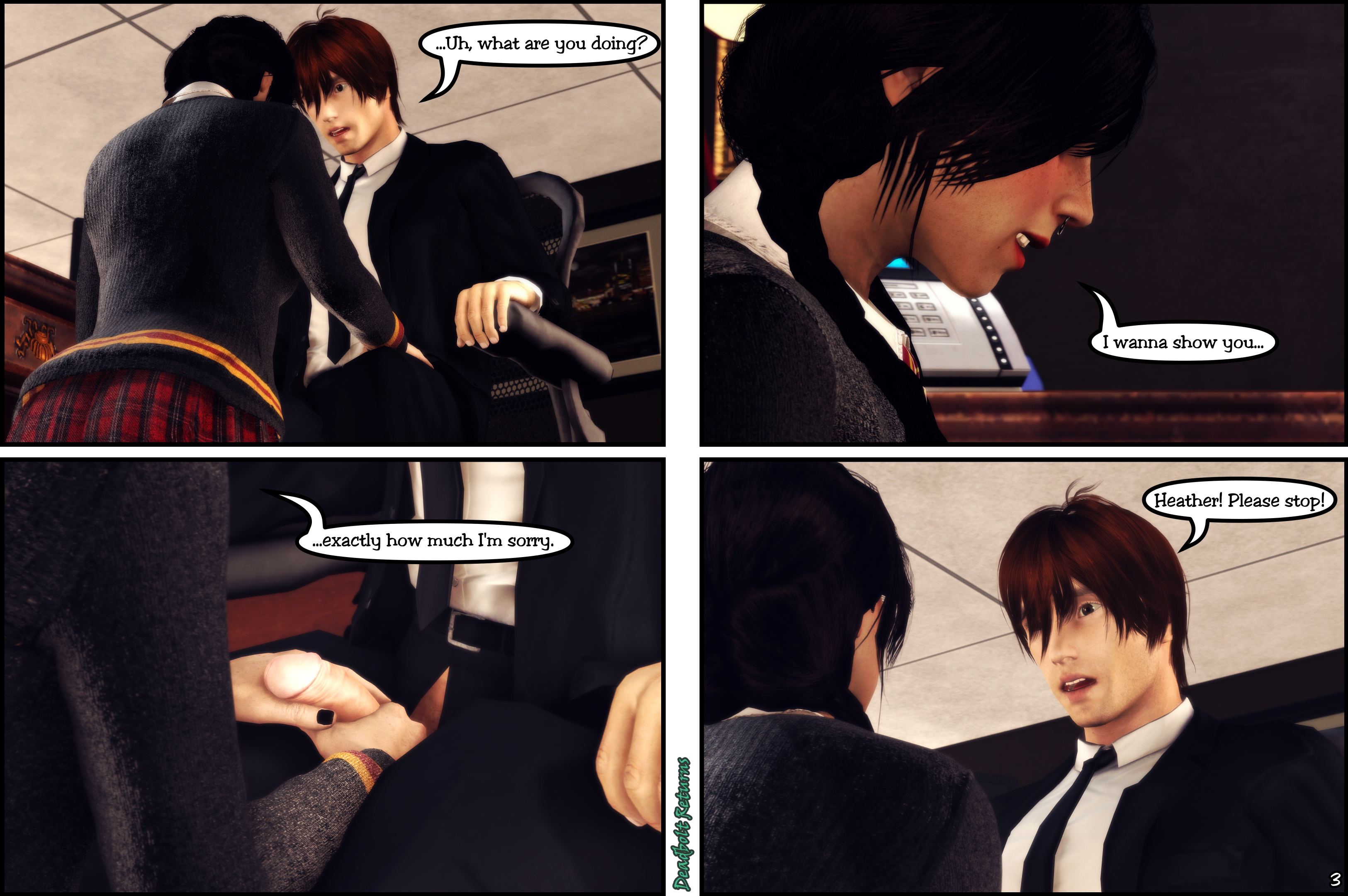 Principal s Discipline [Comic] Heather Morrison Original Sextape In Hell Original Character Original Series Deadbolt (oc) Nsfw 3dnsfw Sfm Source Filmmaker 3d Porn Comic Comics 4