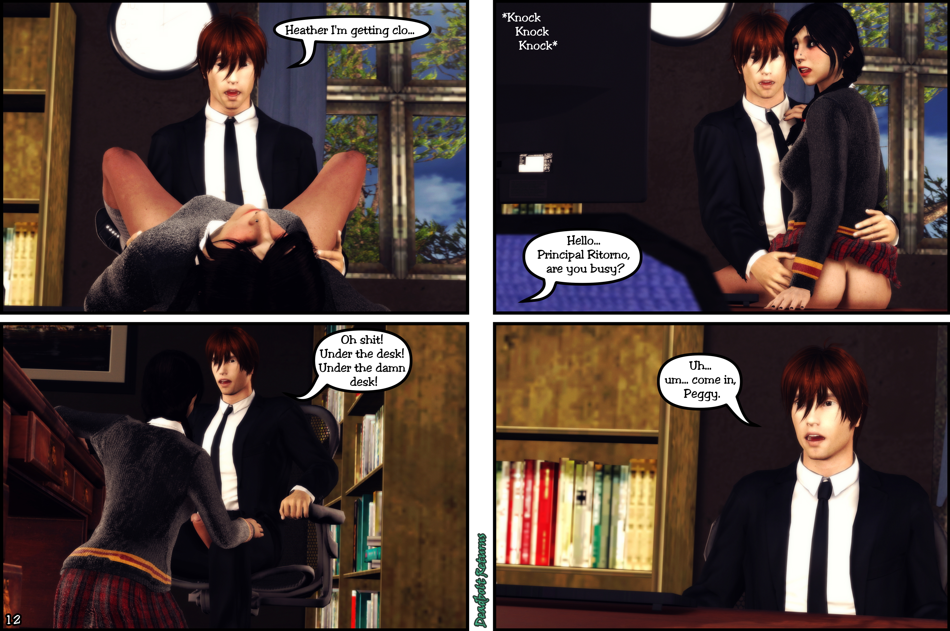 Principal s Discipline [Comic] Heather Morrison Original Sextape In Hell Original Character Original Series Deadbolt (oc) Nsfw 3dnsfw Sfm Source Filmmaker 3d Porn Comic Comics 13