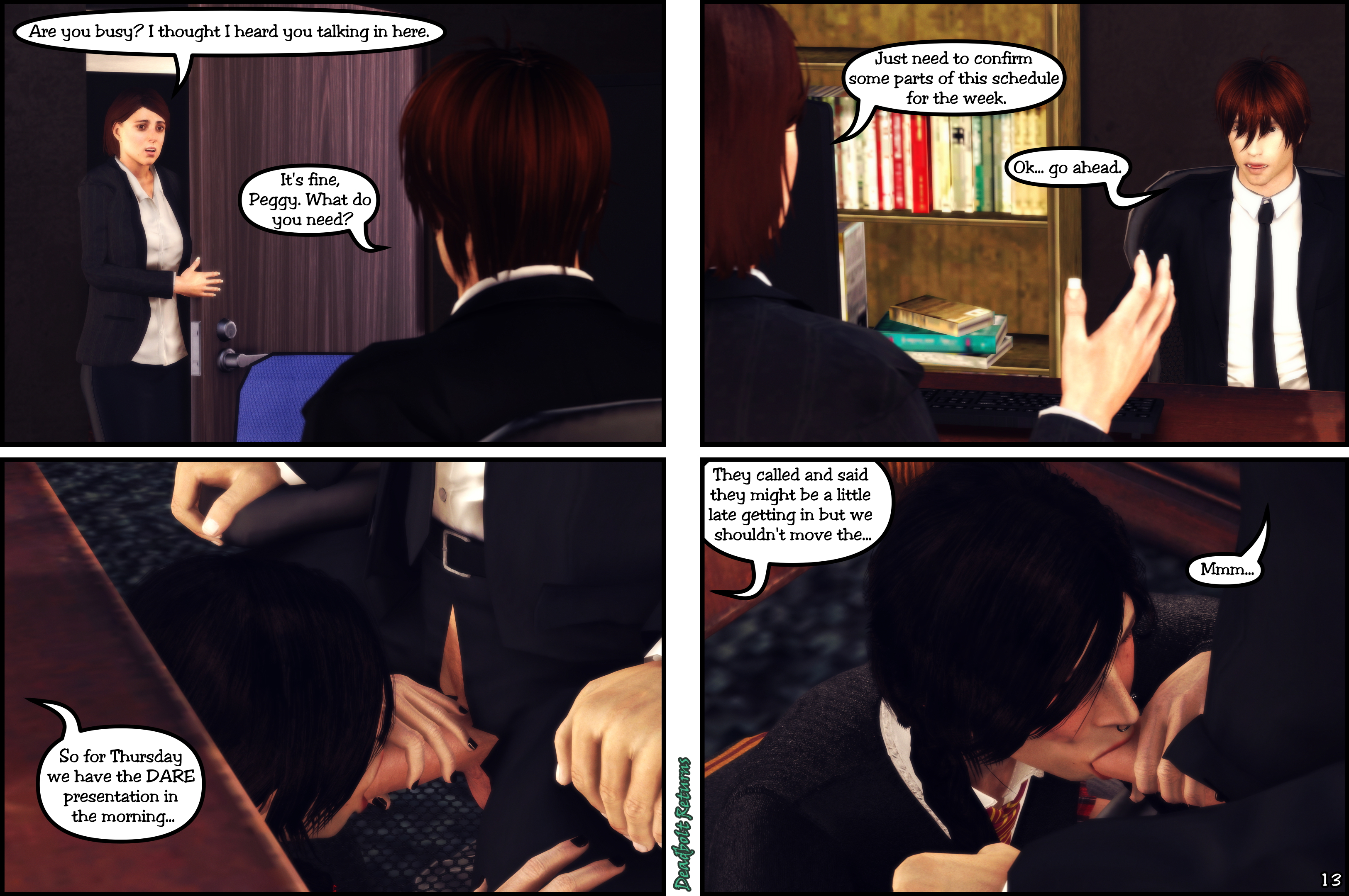 Principal s Discipline [Comic] Heather Morrison Original Sextape In Hell Original Character Original Series Deadbolt (oc) Nsfw 3dnsfw Sfm Source Filmmaker 3d Porn Comic Comics 14