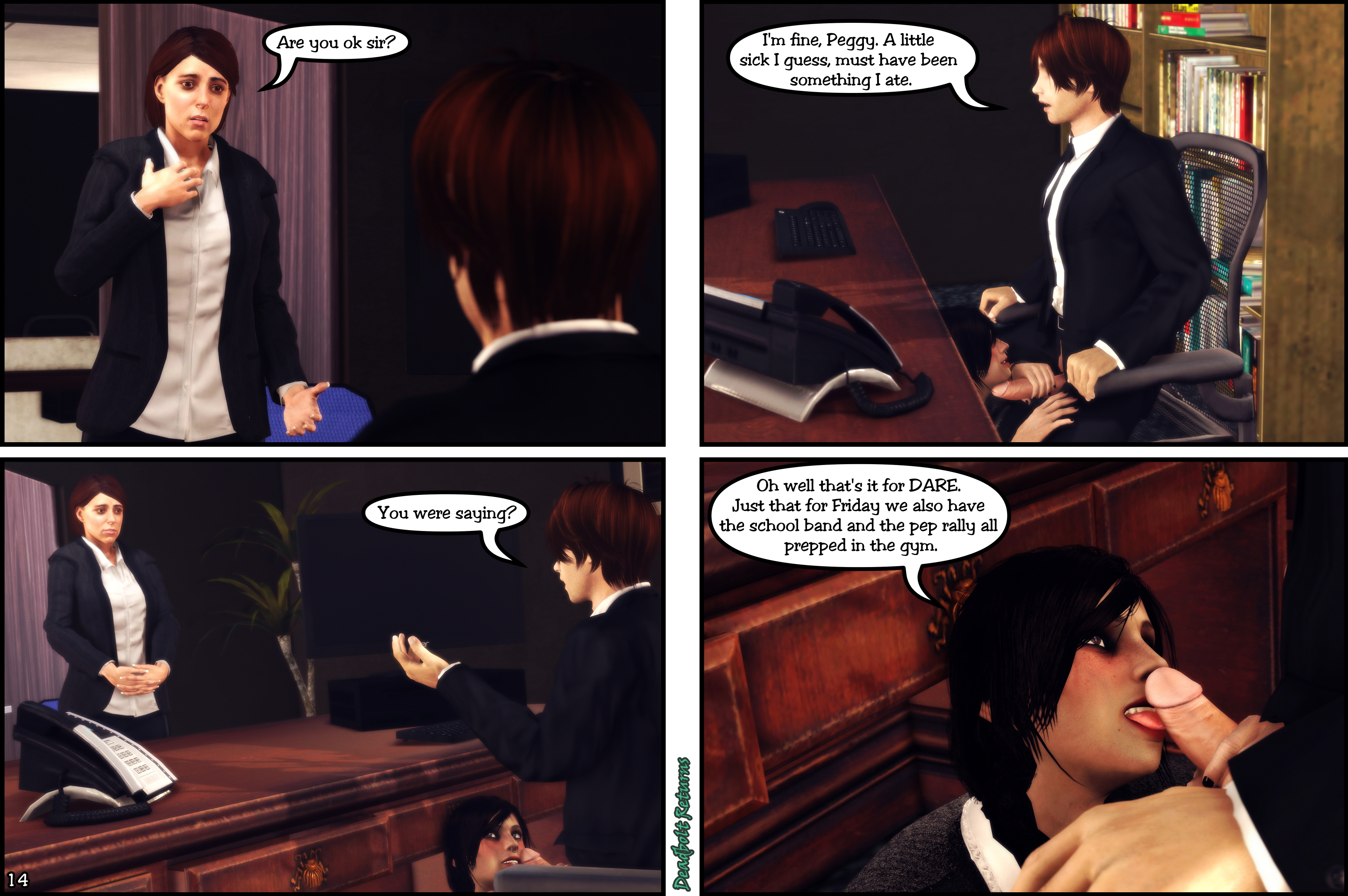 Principal s Discipline [Comic] Heather Morrison Original Sextape In Hell Original Character Original Series Deadbolt (oc) Nsfw 3dnsfw Sfm Source Filmmaker 3d Porn Comic Comics 15