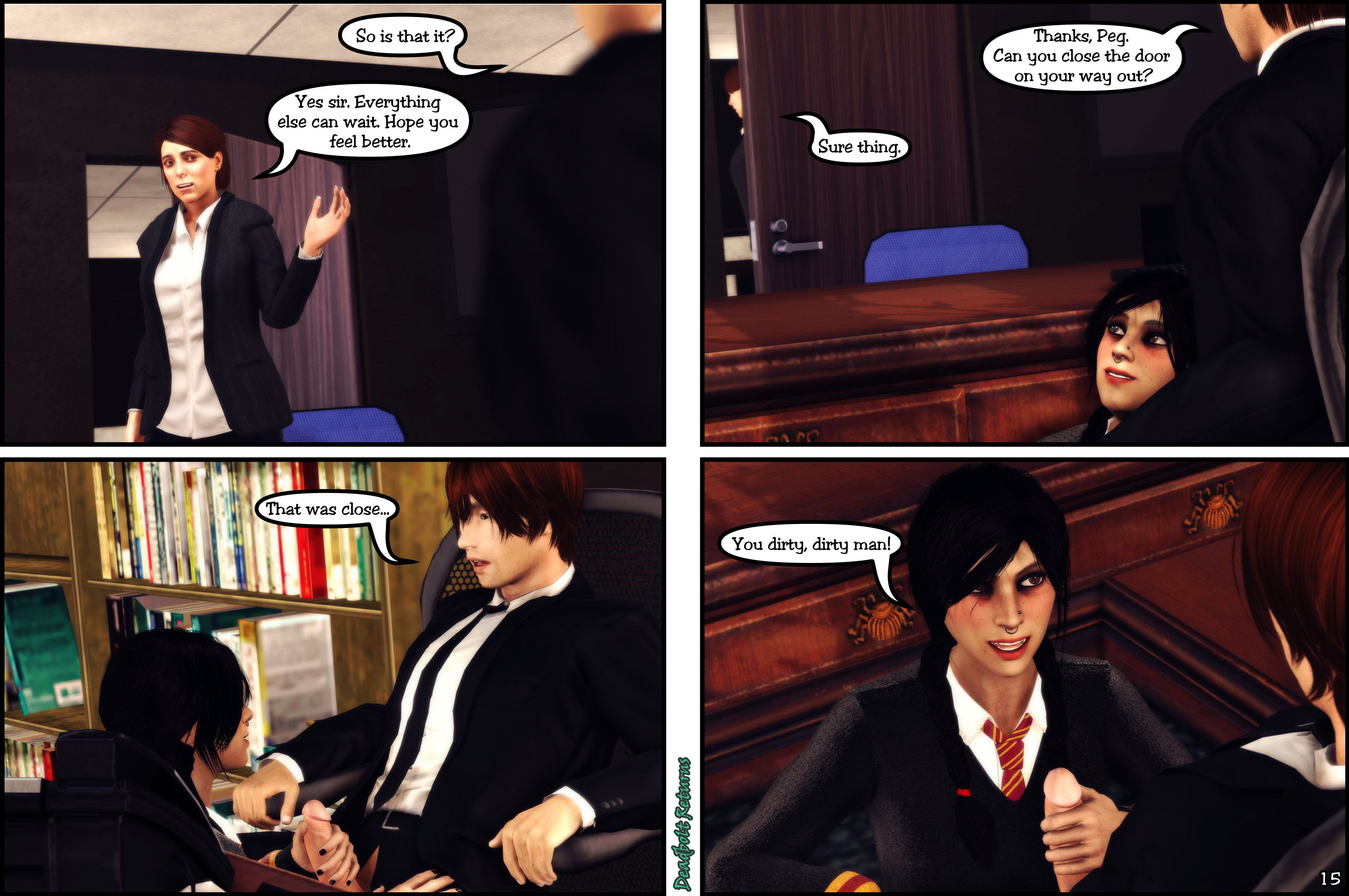 Principal s Discipline [Comic] Heather Morrison Original Sextape In Hell Original Character Original Series Deadbolt (oc) Nsfw 3dnsfw Sfm Source Filmmaker 3d Porn Comic Comics 16