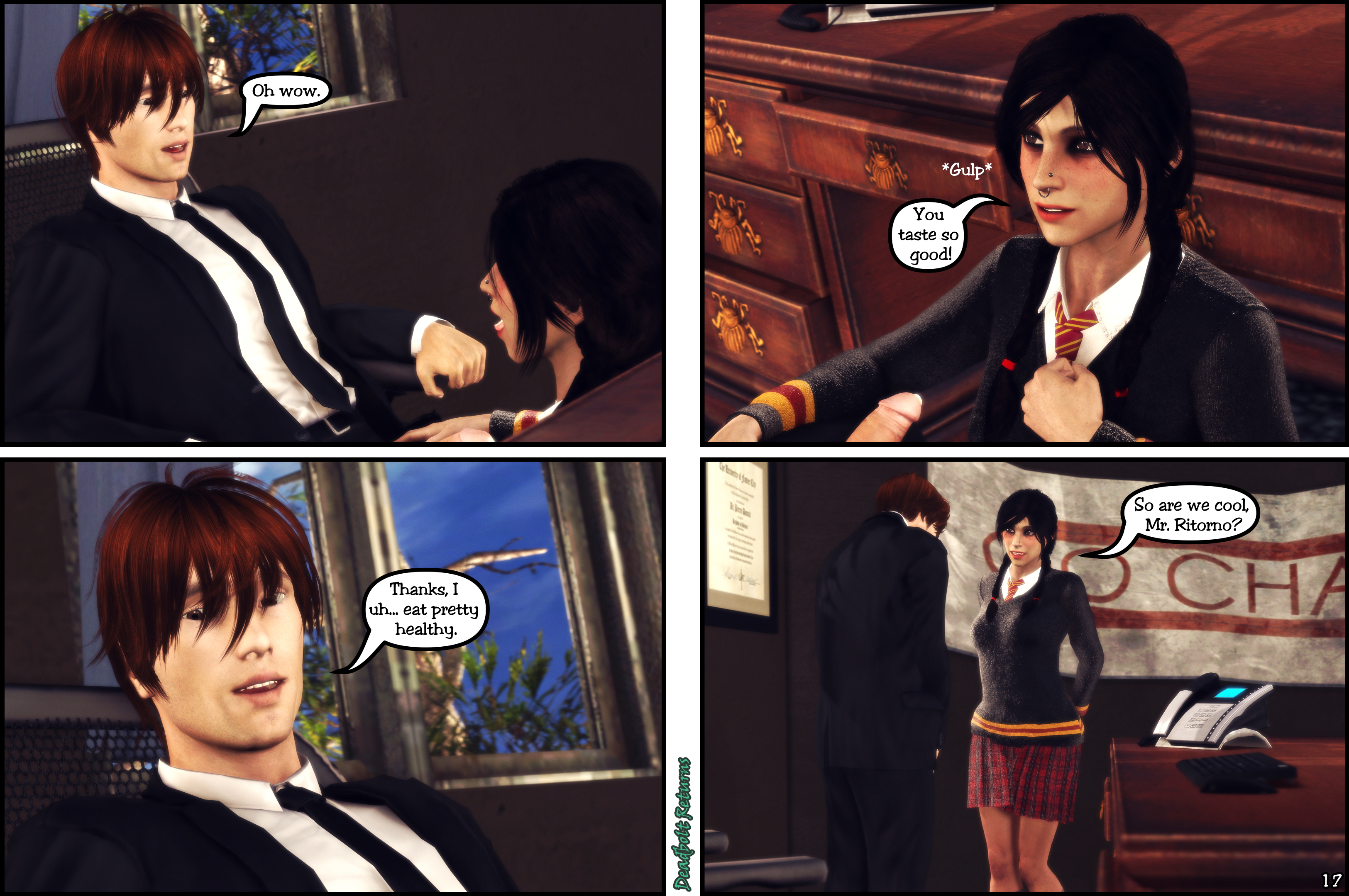 Principal s Discipline [Comic] Heather Morrison Original Sextape In Hell Original Character Original Series Deadbolt (oc) Nsfw 3dnsfw Sfm Source Filmmaker 3d Porn Comic Comics 18